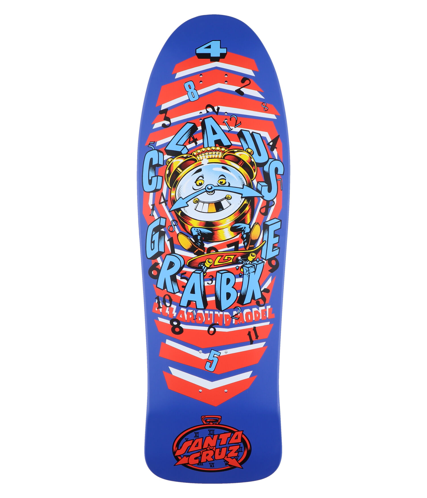 Santa Cruz Grabke All Around Reissue 9.89" Skateboard Deck multi