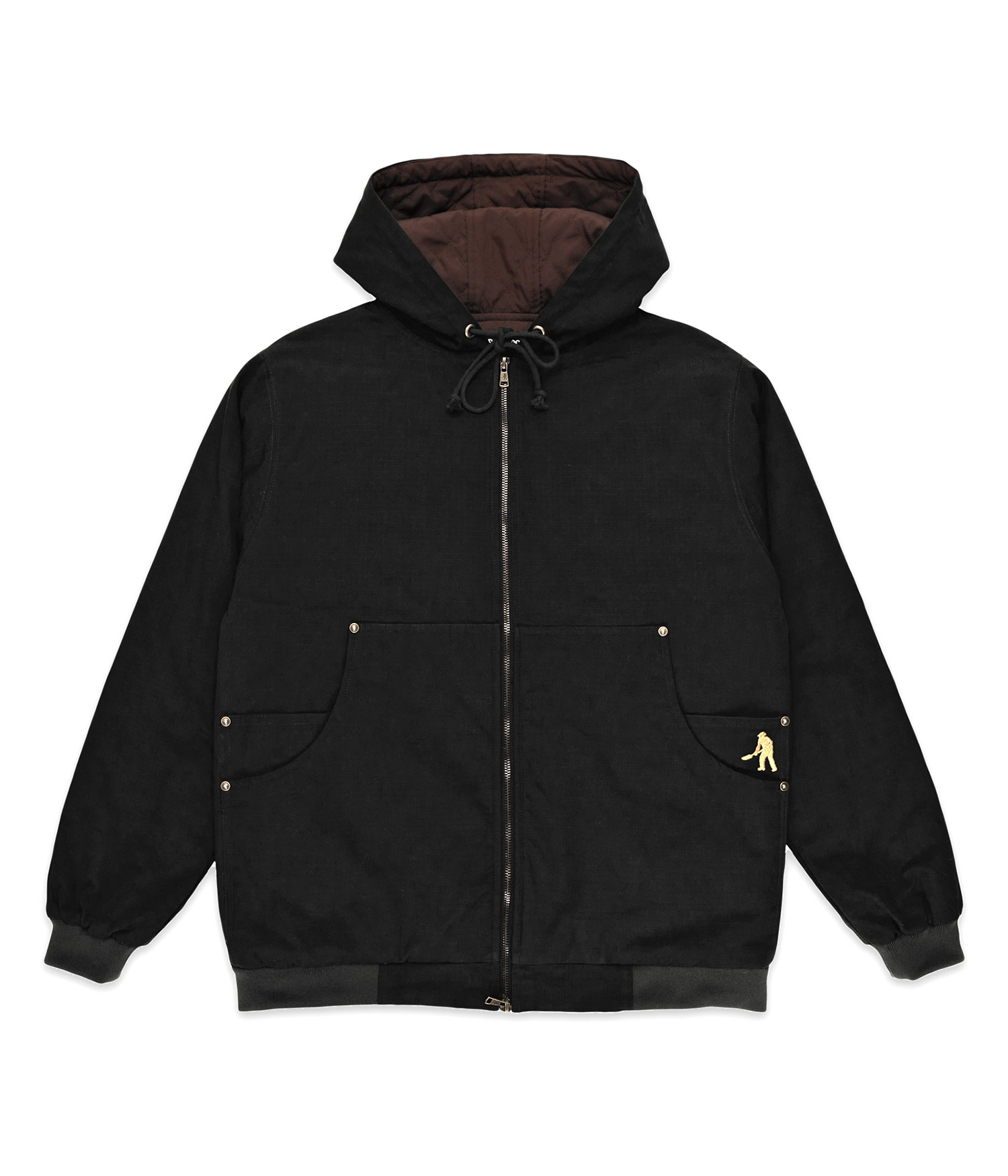 Passport Ripstop Diggers Club Jacke black Herren M