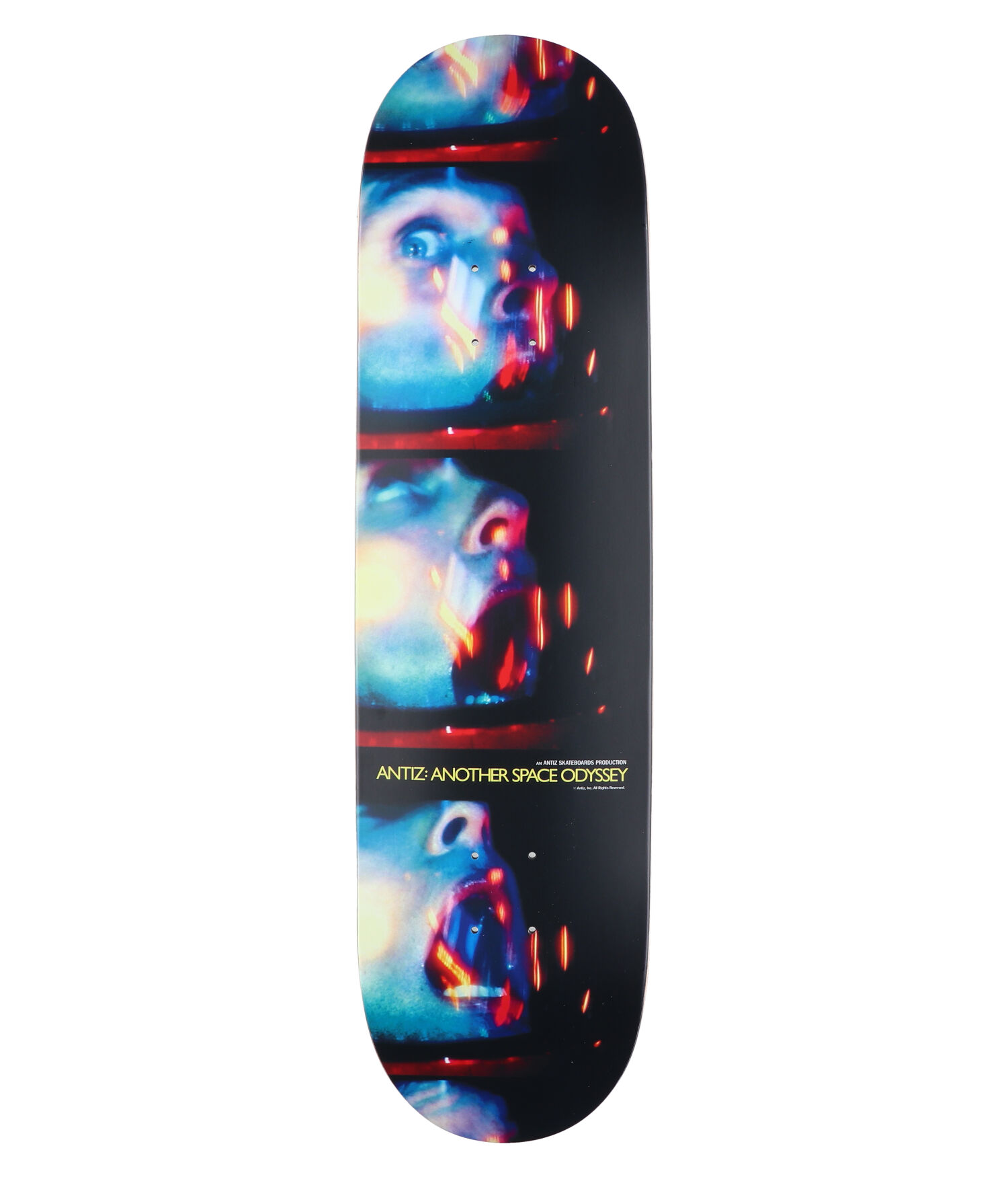 Antiz Odyssey 8.5" Skateboard Deck multi