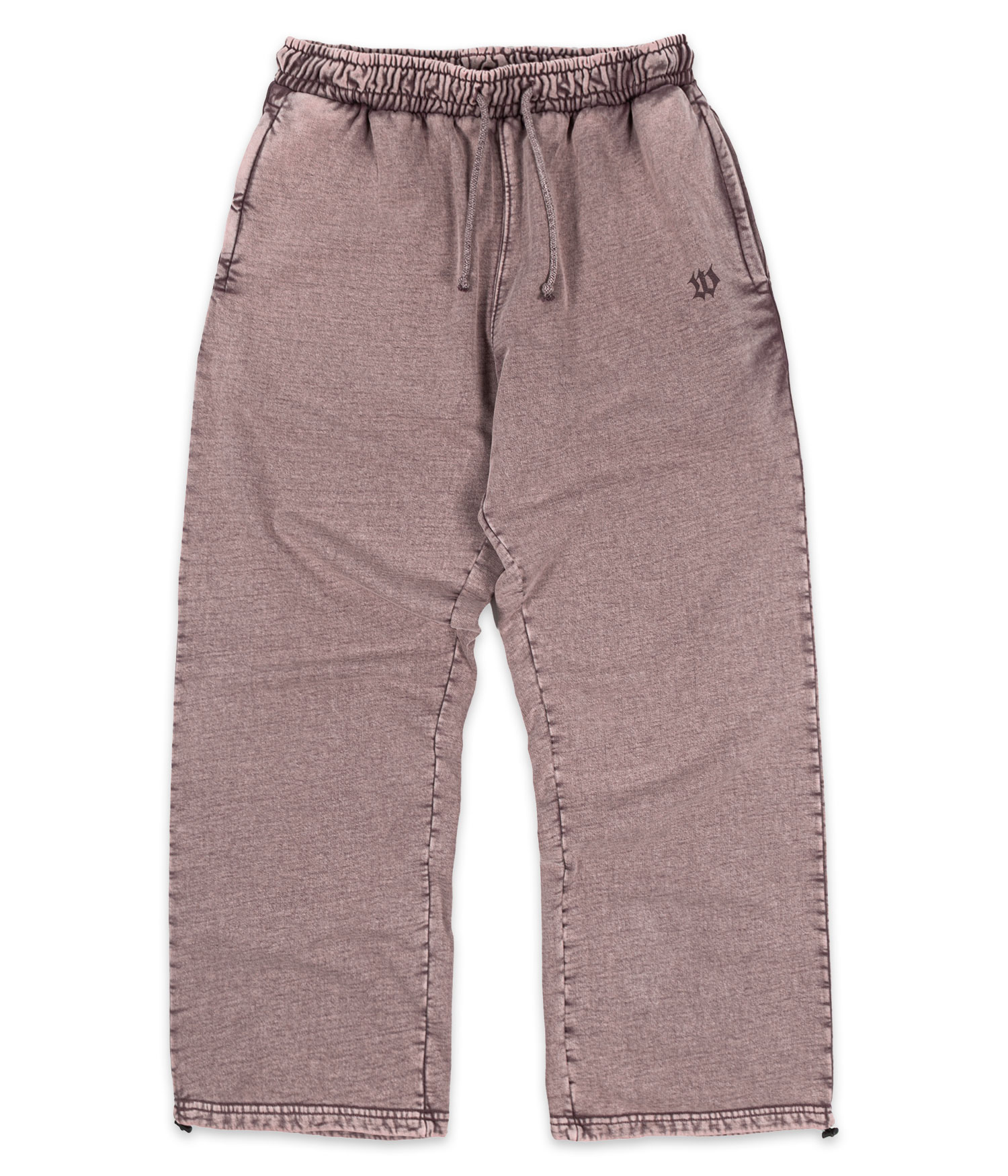 Wasted Paris Splinter Faded Jogging Hose faded fudge burgundy Herren S