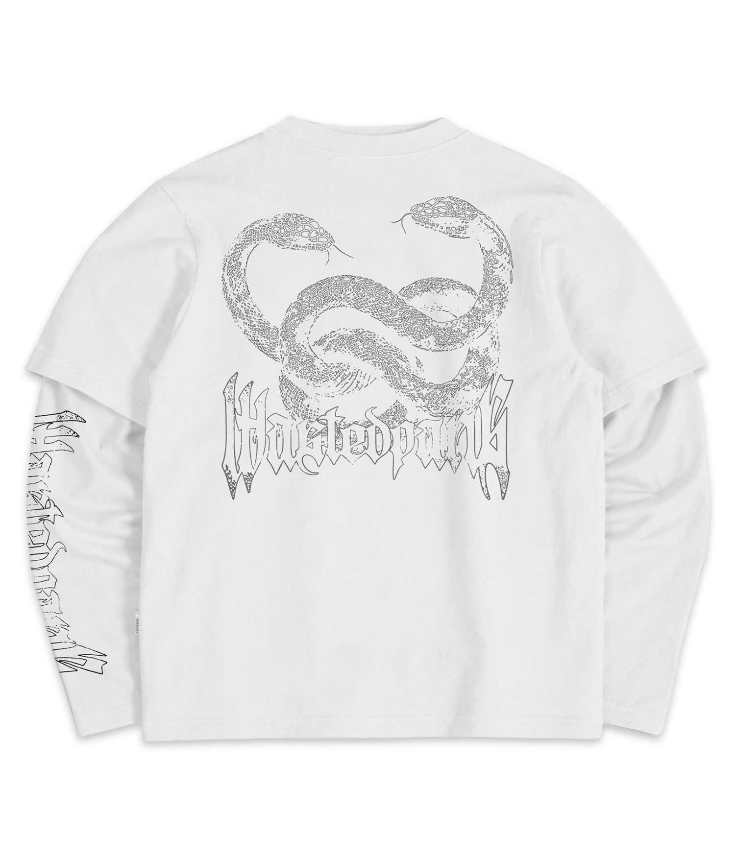 Wasted Paris Snakes T-Age Longsleeve white Herren L