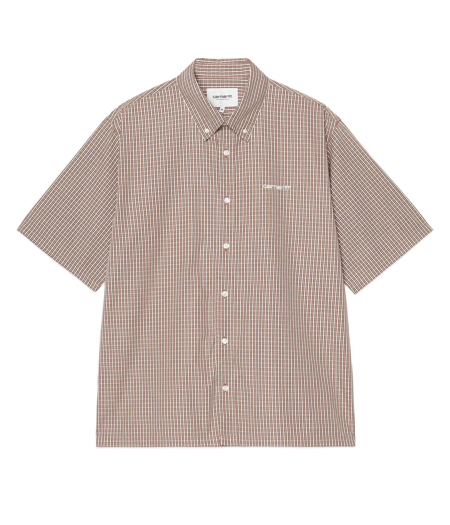 Carhartt WIP Groff Hemd check hamilton brown Herren S