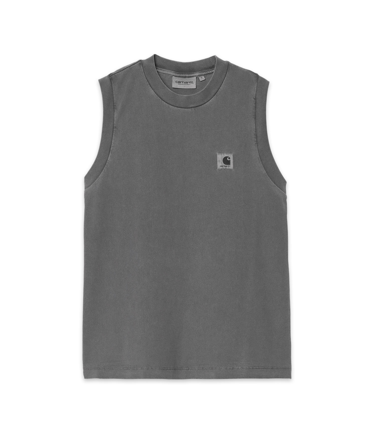 Carhartt WIP W' Nelson A-Shirt Organic T-Shirt black garment dyed Damen M