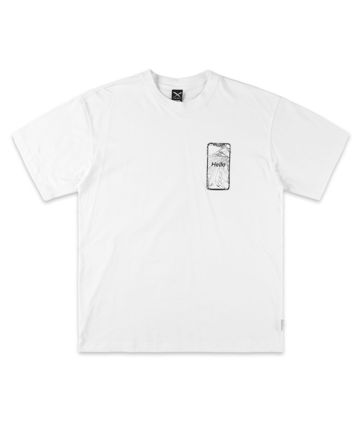 Iriedaily Spider App T-Shirt white Herren M
