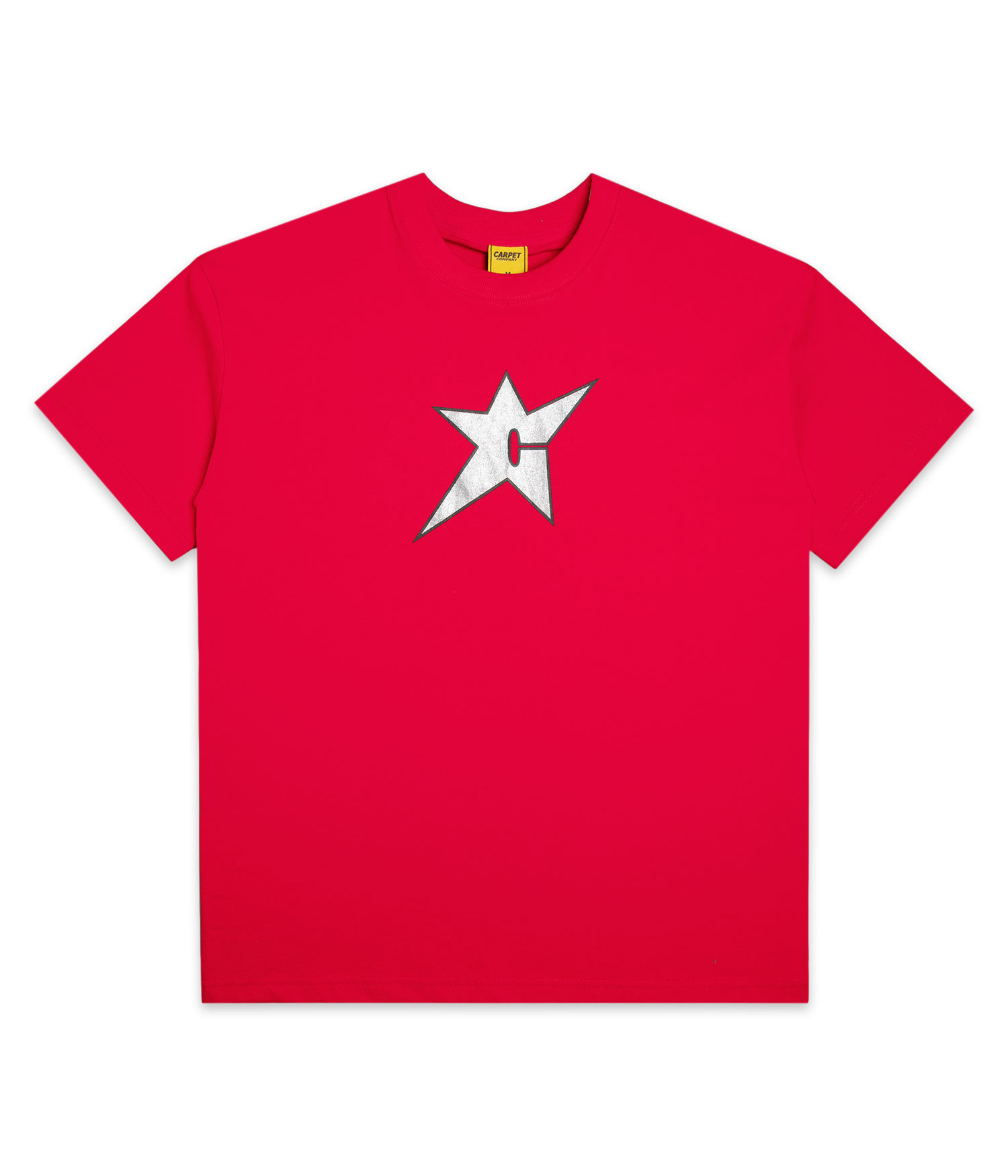Carpet Company C-Star Metallic T-Shirt red Herren S