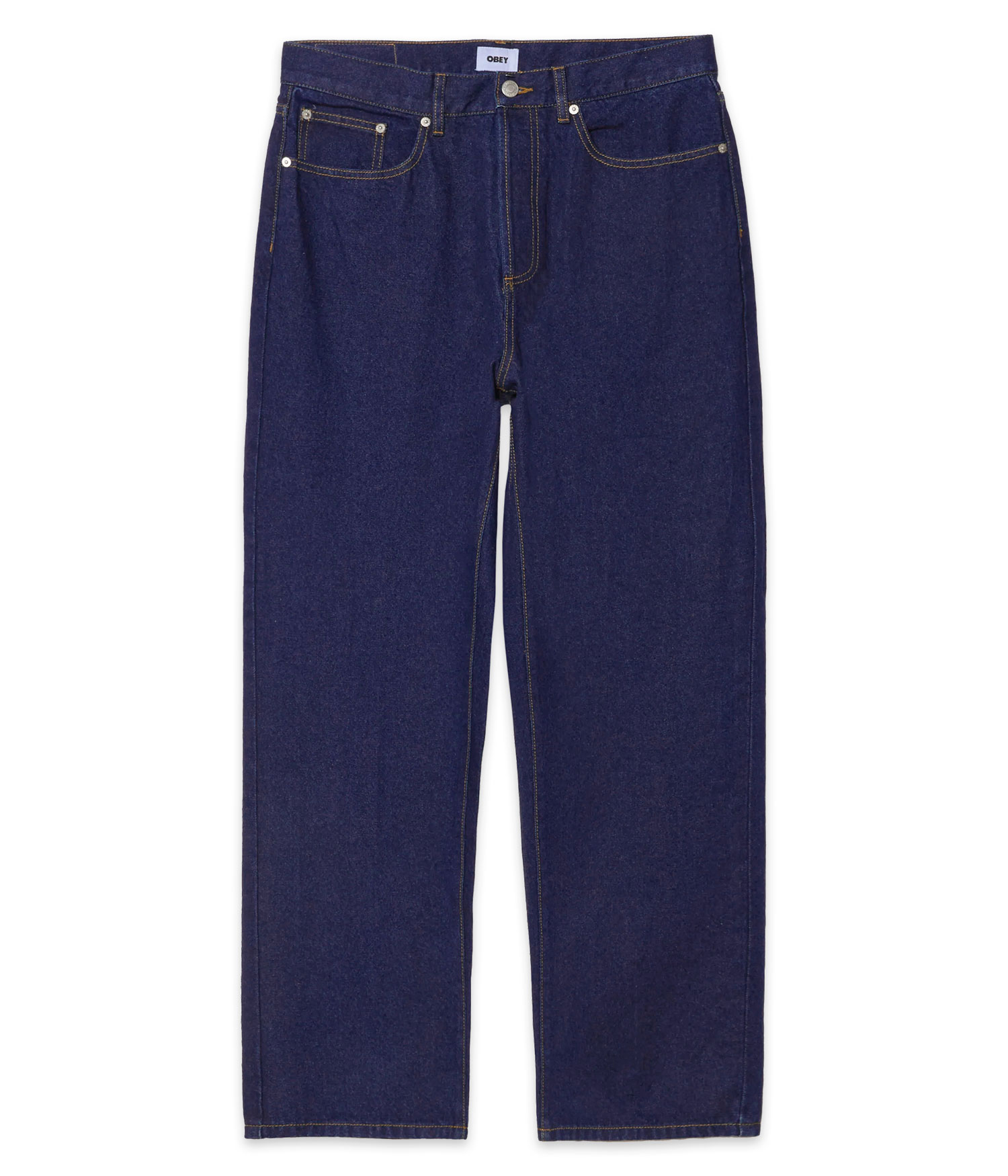Obey Classic Baggy Denim Jeans rinse indigo Herren W34