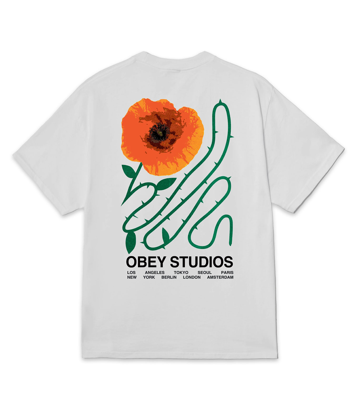 Obey Moves Of Life T-Shirt white Herren S