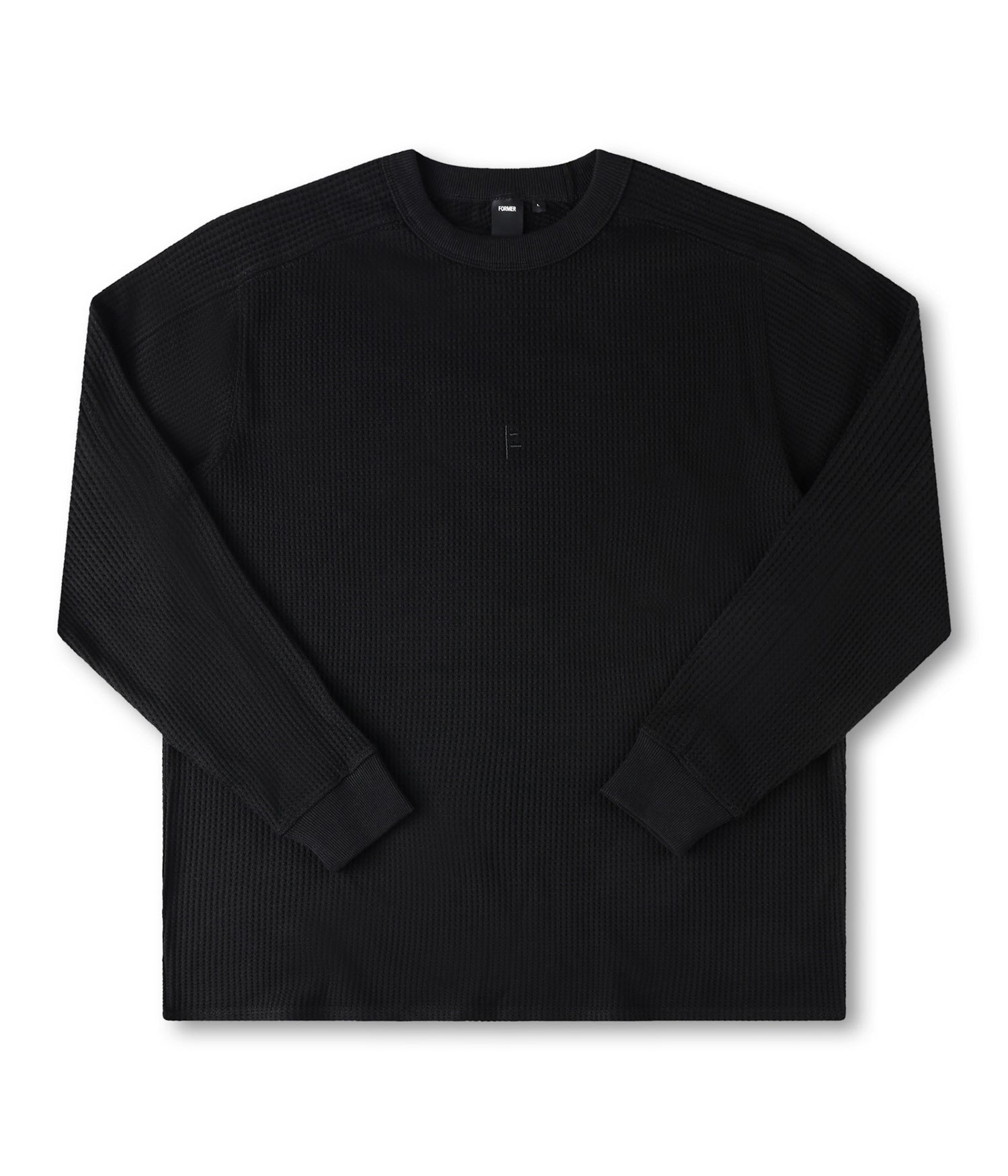 Former Franchise Waffle Longsleeve black Herren M
