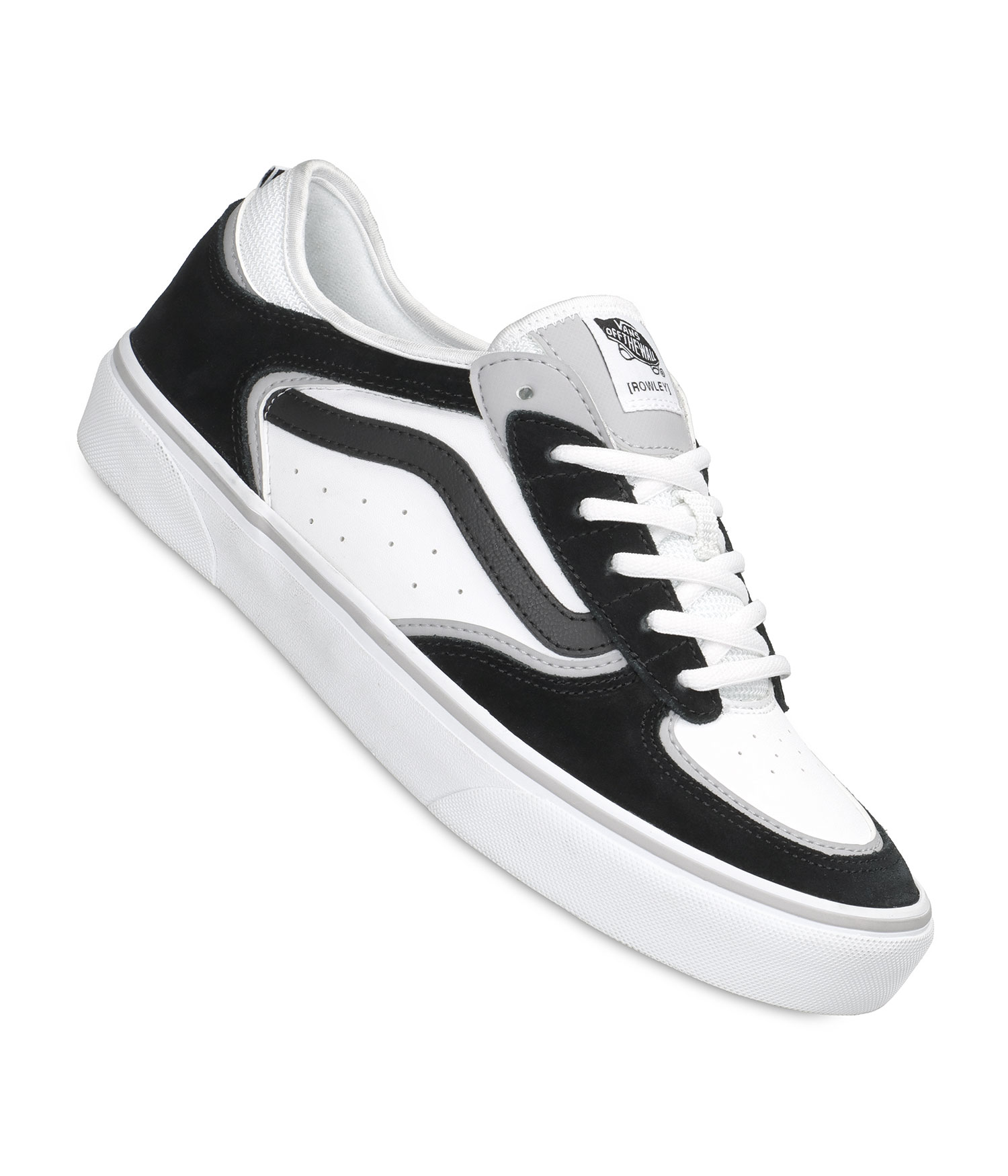 Vans Skate Rowley Schuh black white Herren US 12