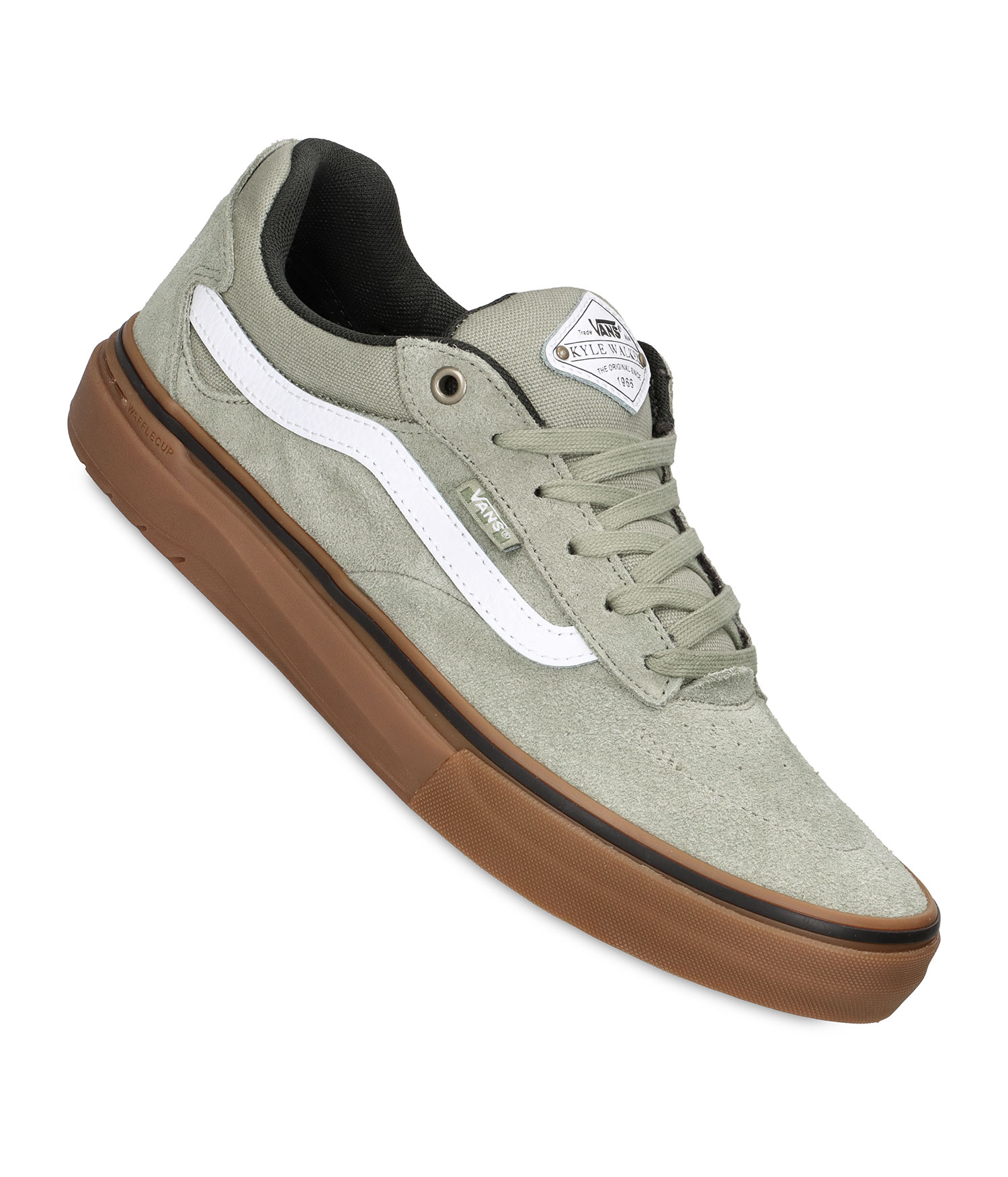 Vans Skate Kyle Walker Wafflecup Schuh light green gum Herren US 6.5