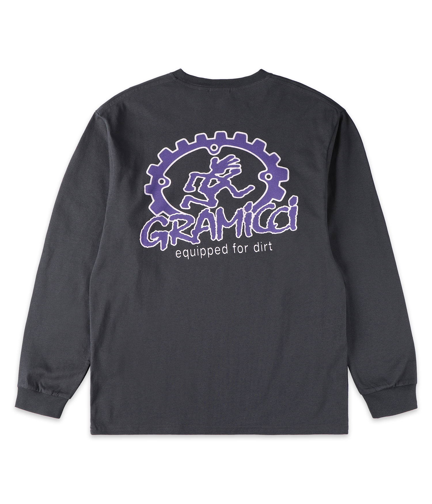 Gramicci Equipped For Dirt Longsleeve vintage black Herren M