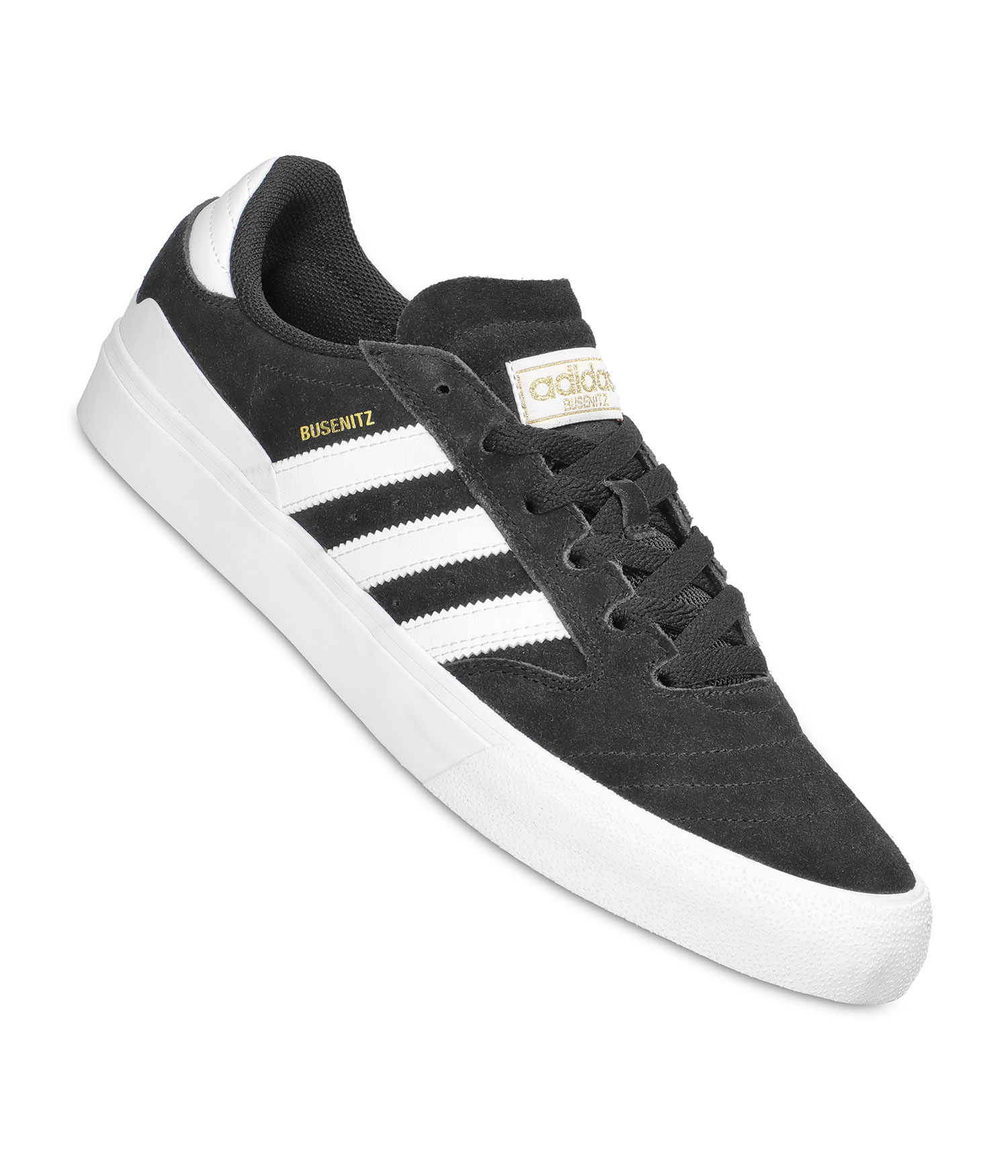 adidas Skateboarding Busenitz Vulc II Schuh core black white gum II Herren US 7
