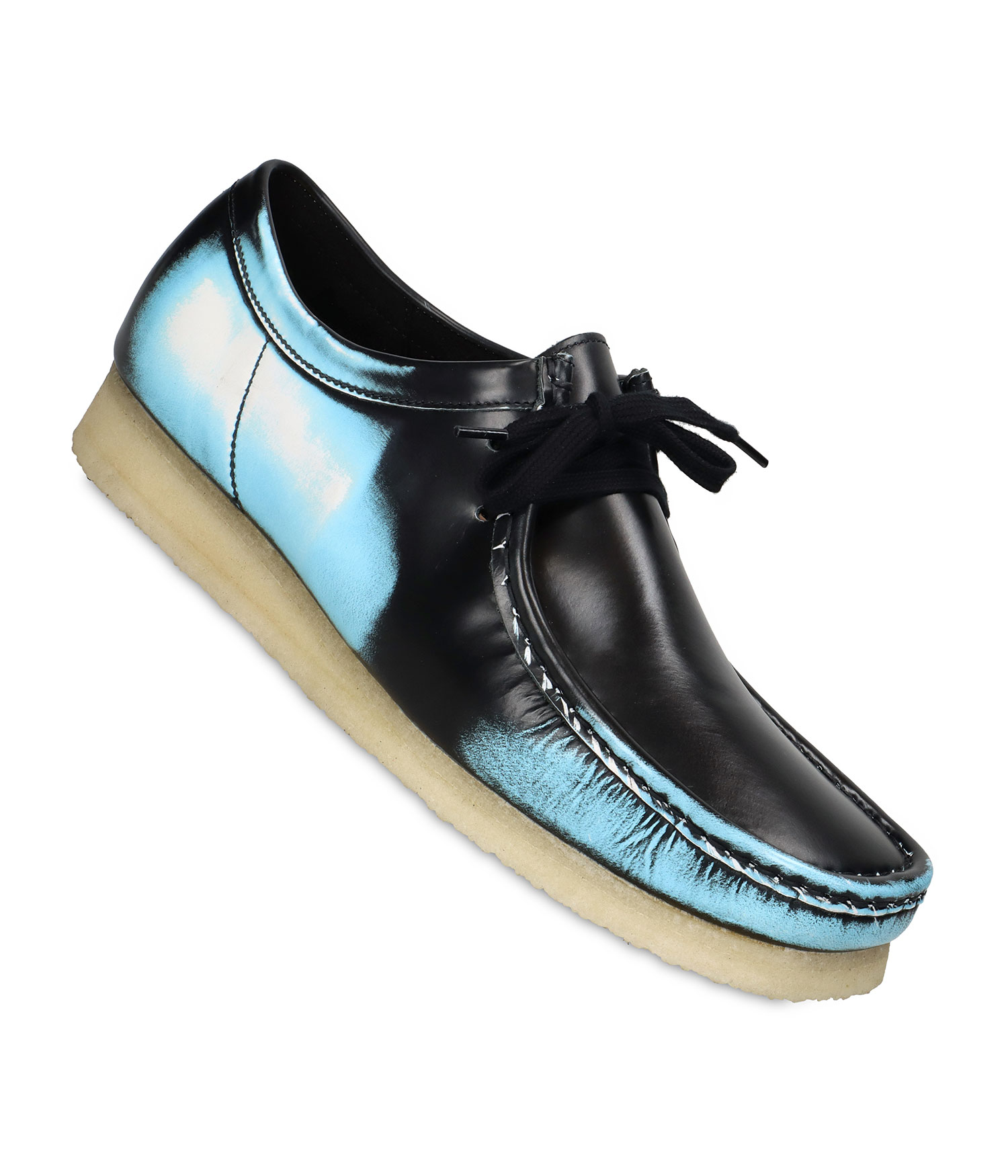 Clarks Originals Wallabee Schuh black brush off Herren US 13