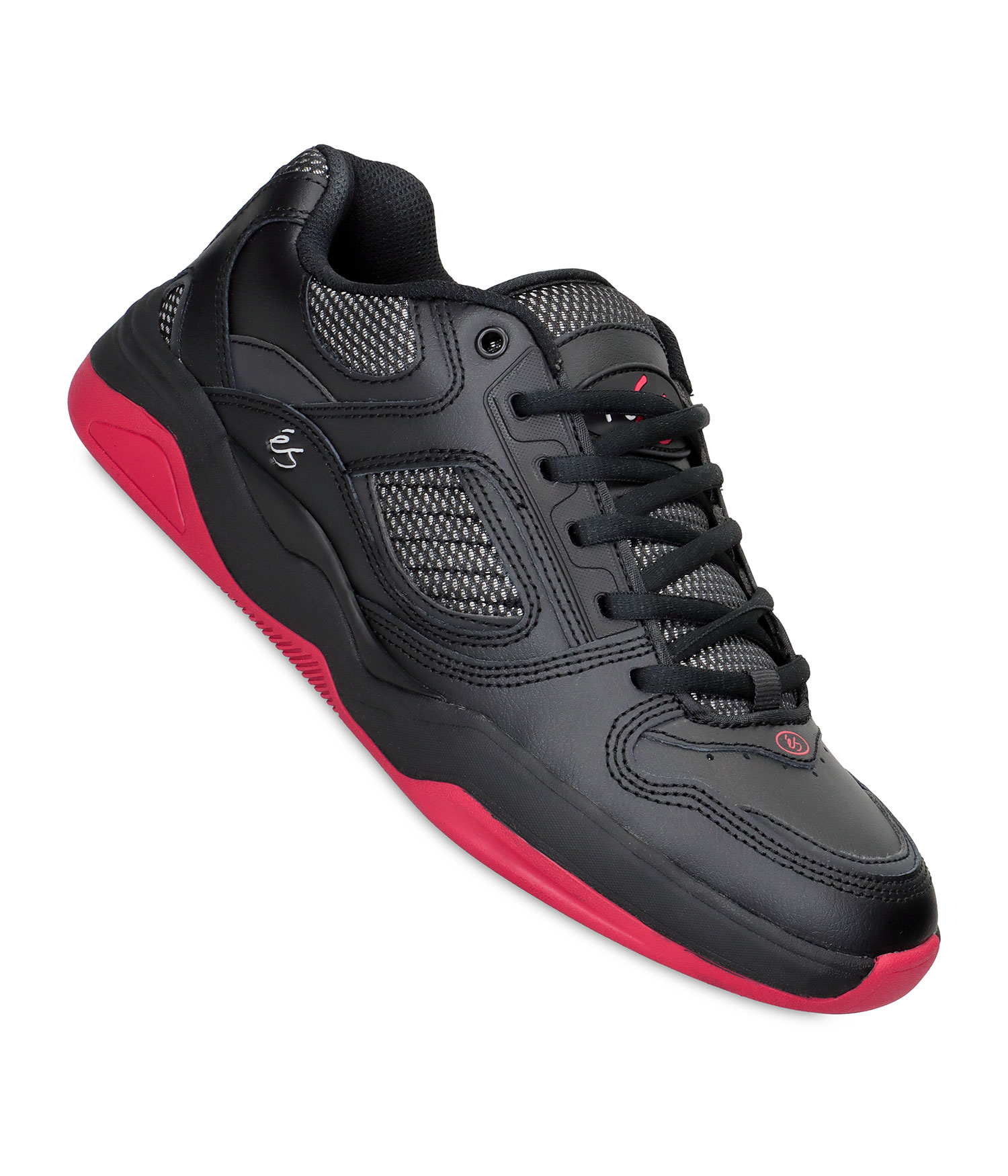 éS TJ Rogers Schuh black red Herren US 7.5
