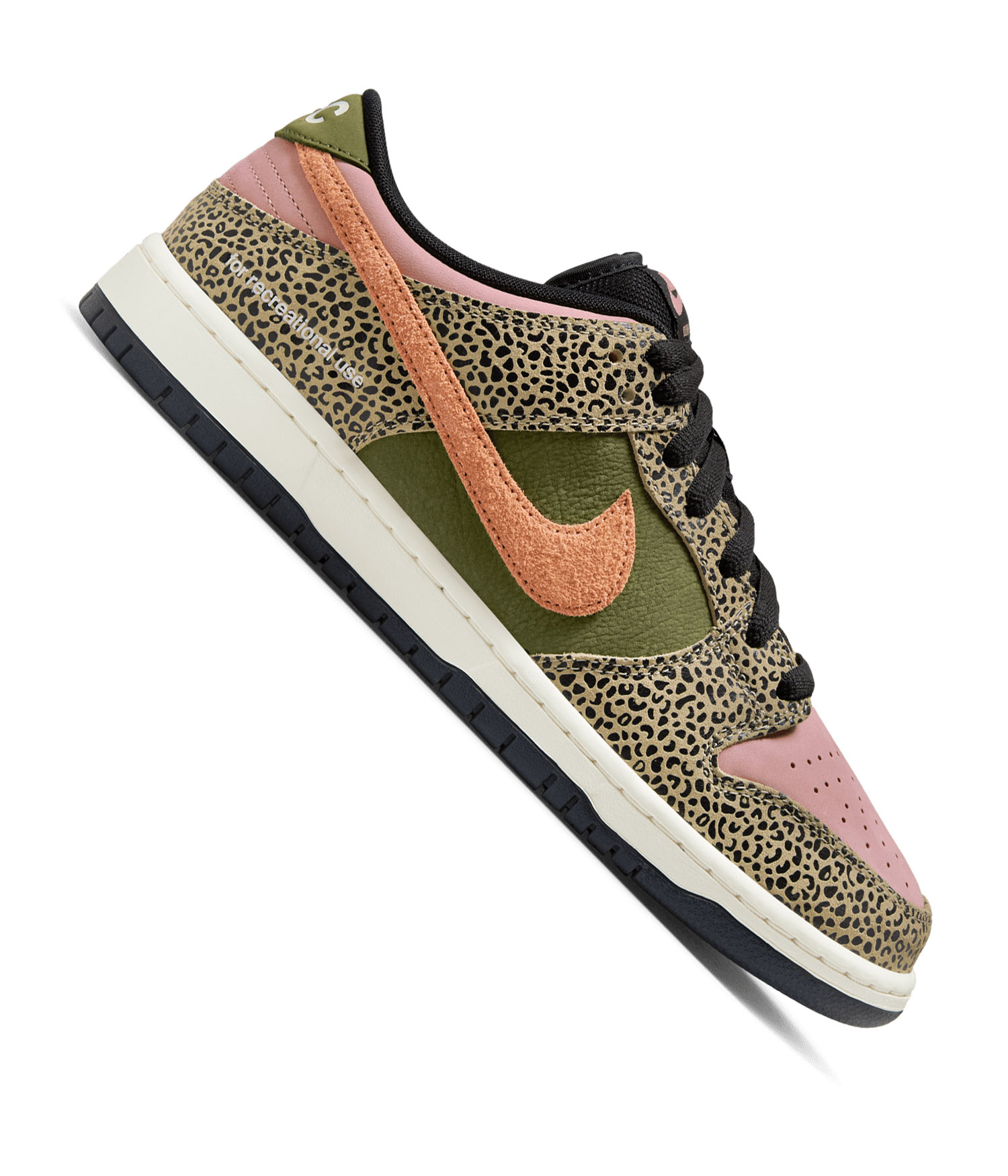 Nike SB Dunk Low Pro Schuh khaki amber brown rough green ru Herren US 10