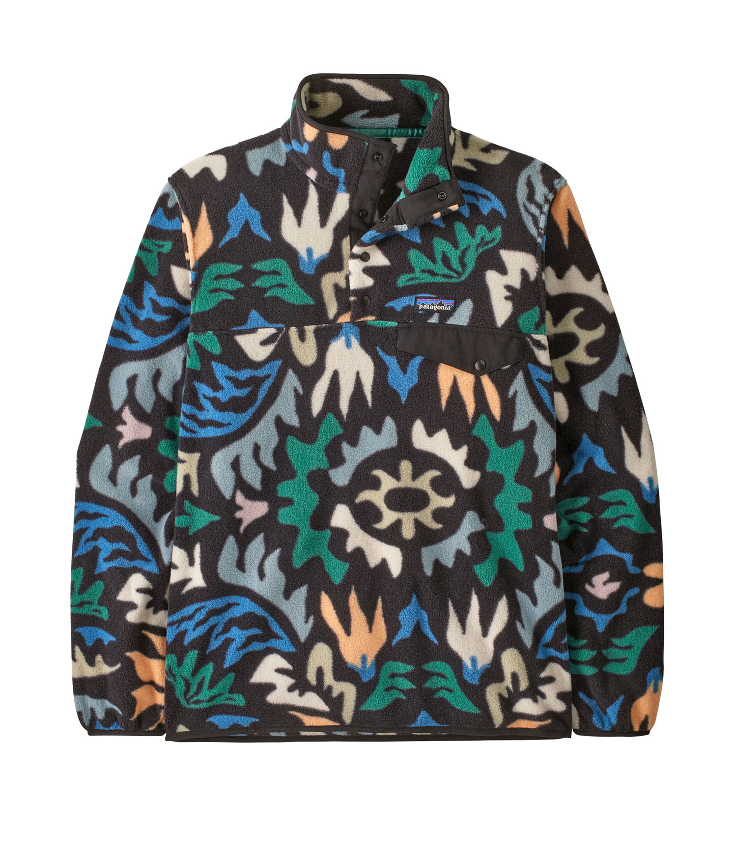 Patagonia Lightweight Synch Snap T Jacke kaleido black Herren M