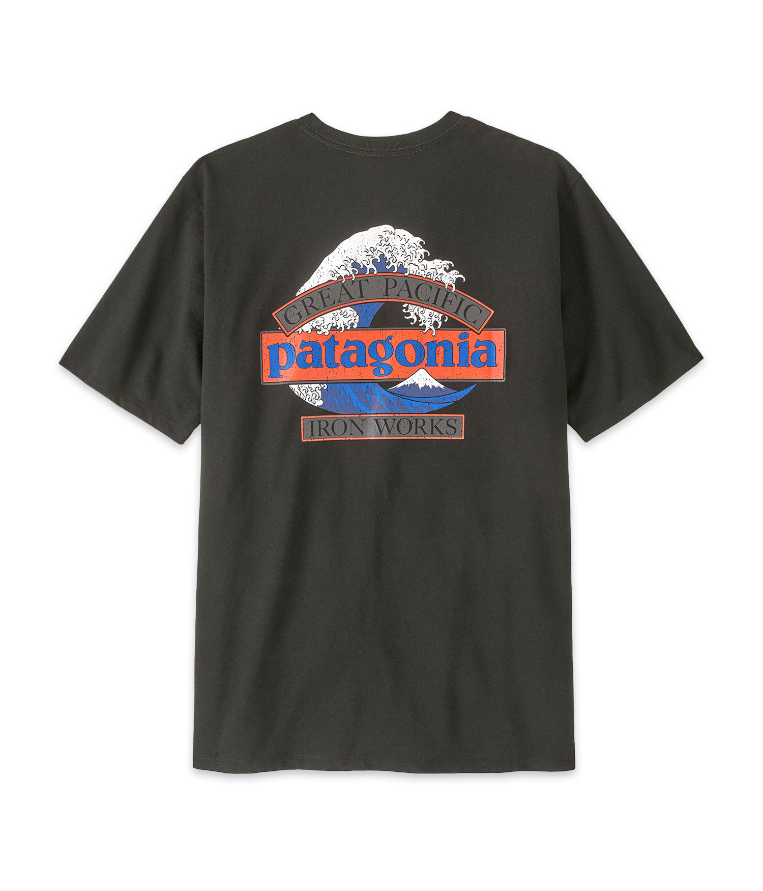 Patagonia Great Waves Responsibili T-Shirt black Herren XXL