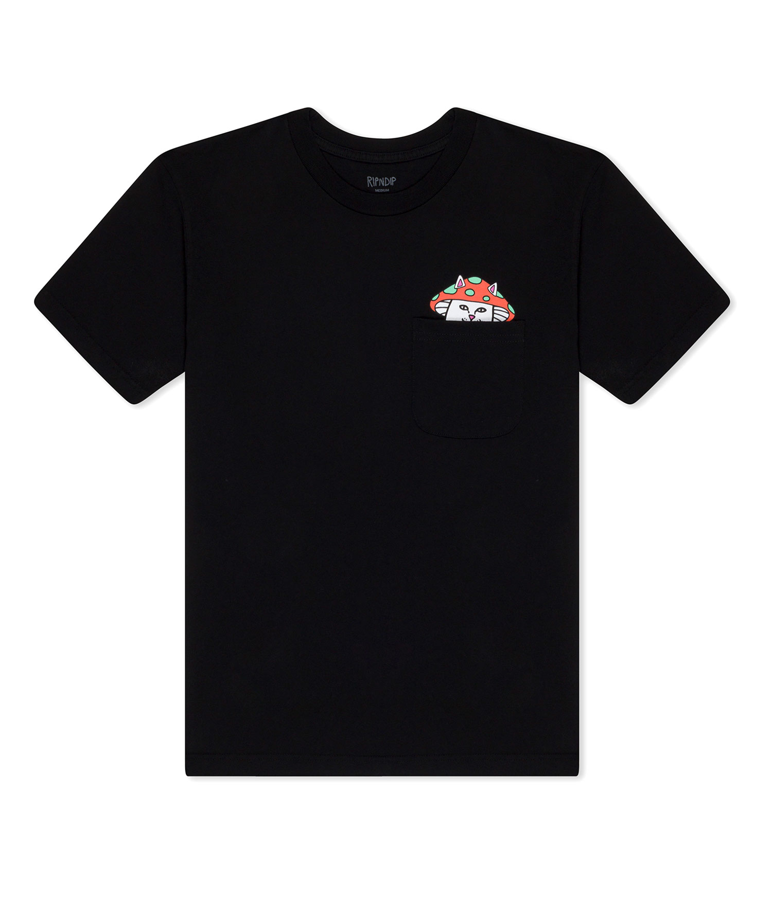 RIPNDIP Lord Shroom Pocket T-Shirt black Herren L