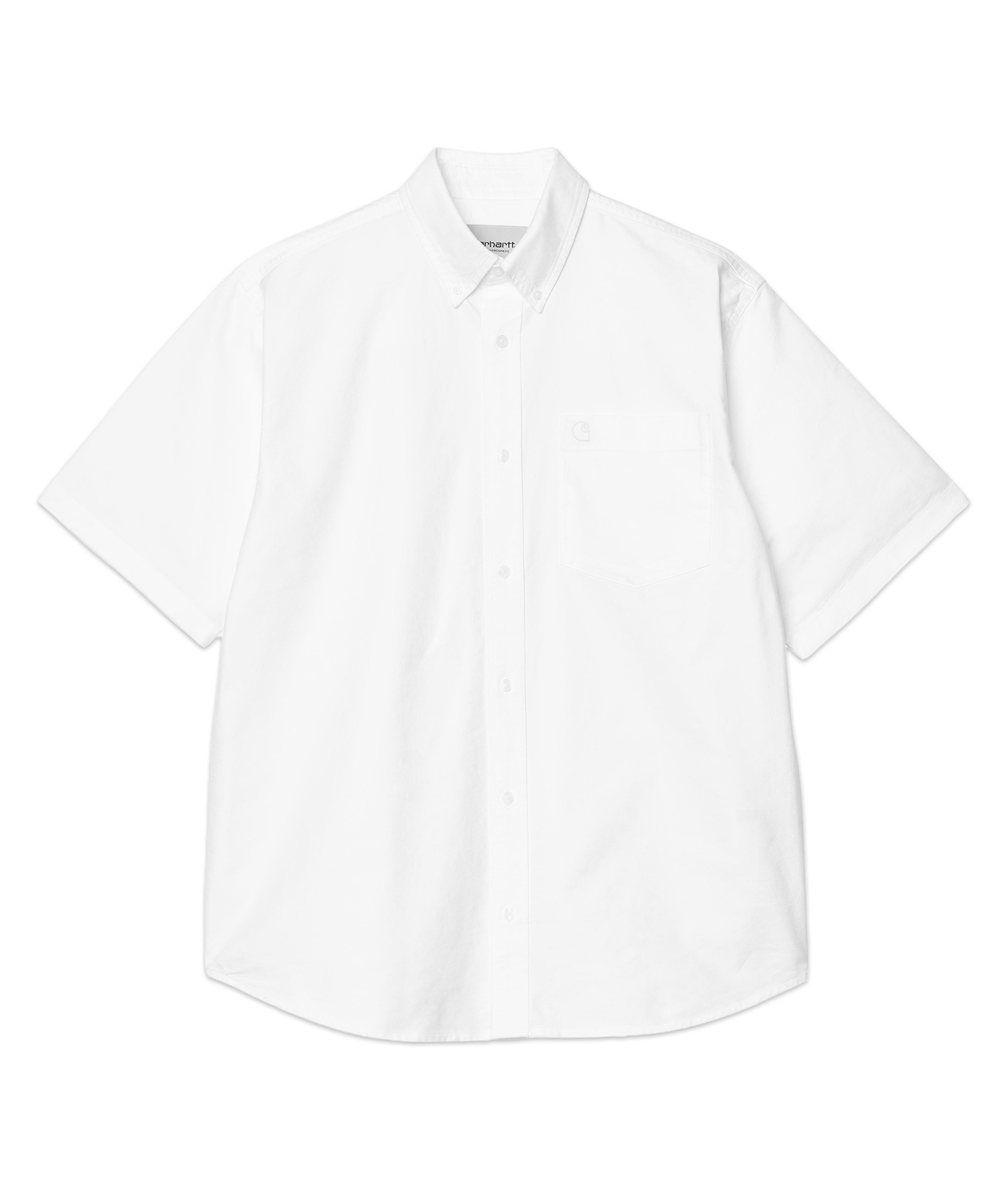 Carhartt WIP Braxton Oxford Hemd white white Herren XXL