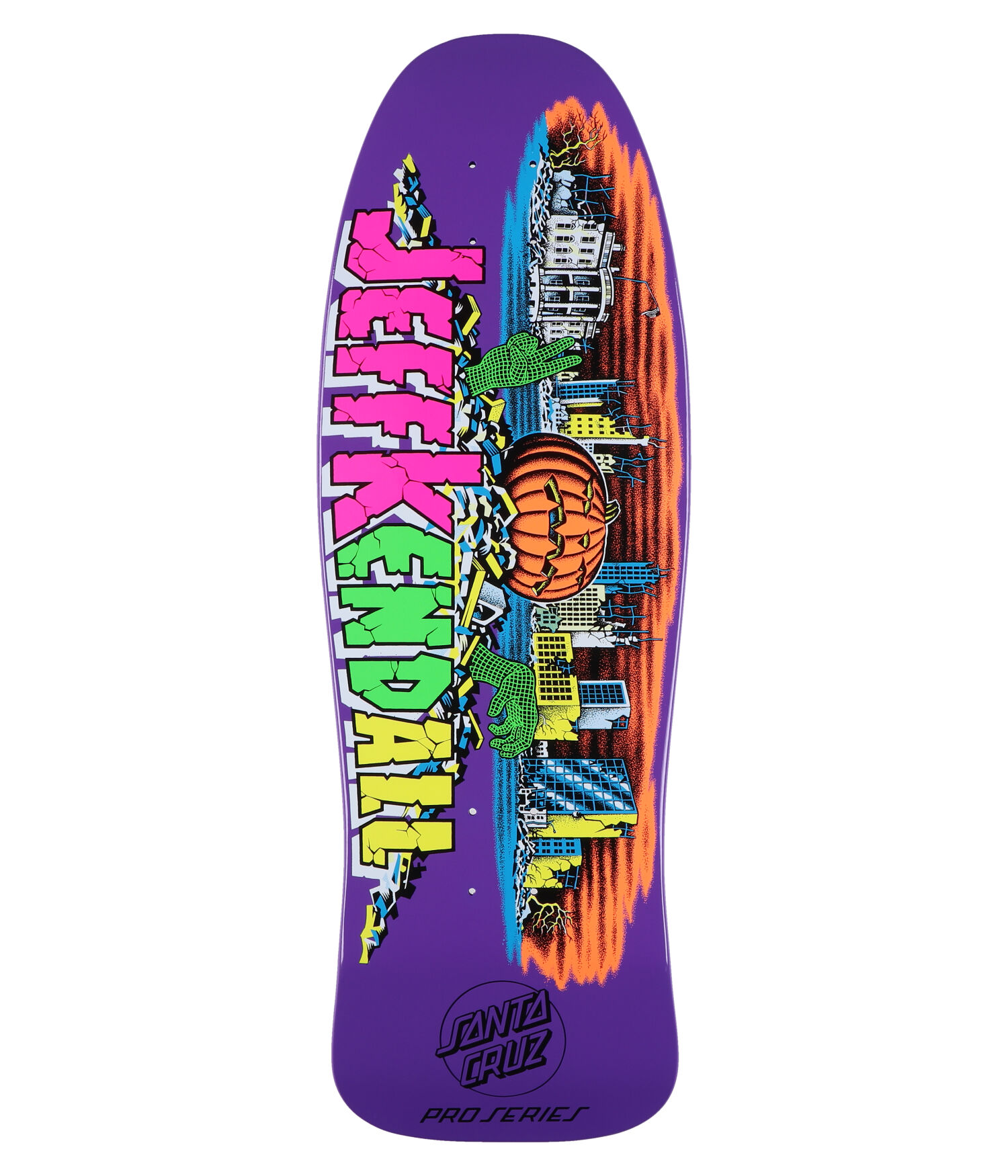 Santa Cruz Kendall Pumpkin Reissue 10" Skateboard Deck multi