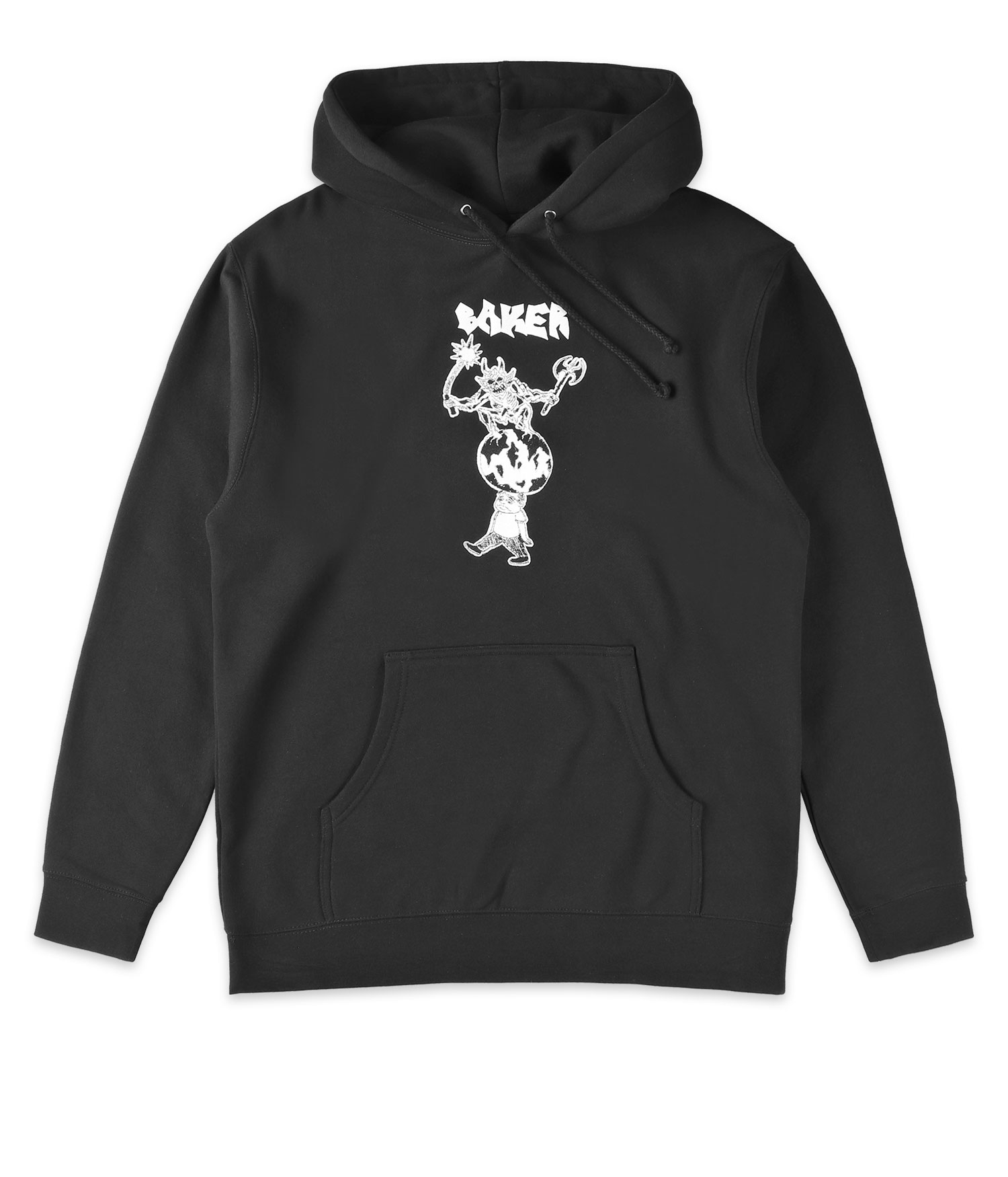 Baker World Crusher Hoodie black Herren L