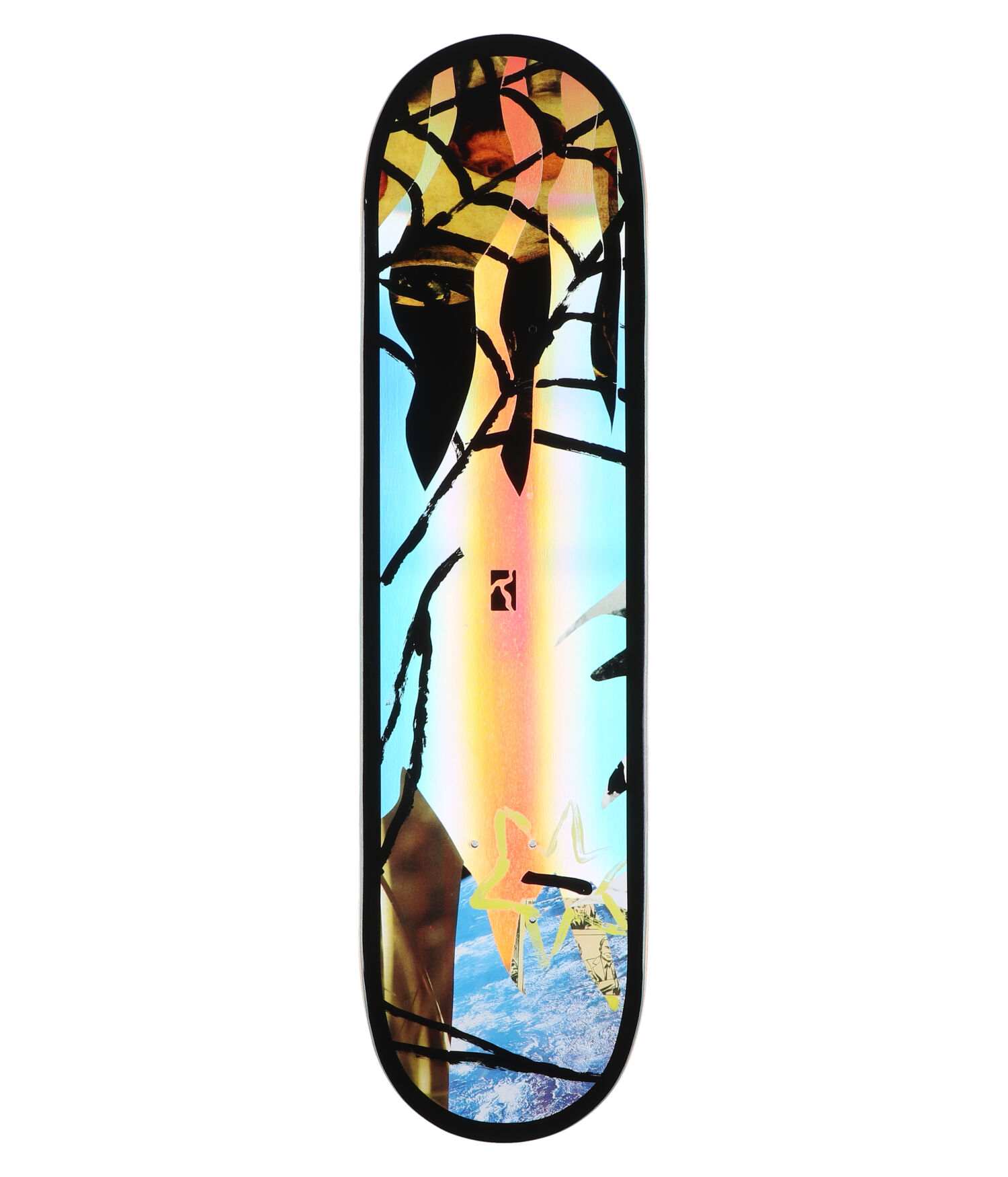 Poetic Collective Holo Collage 8.125" Skateboard Deck multi
