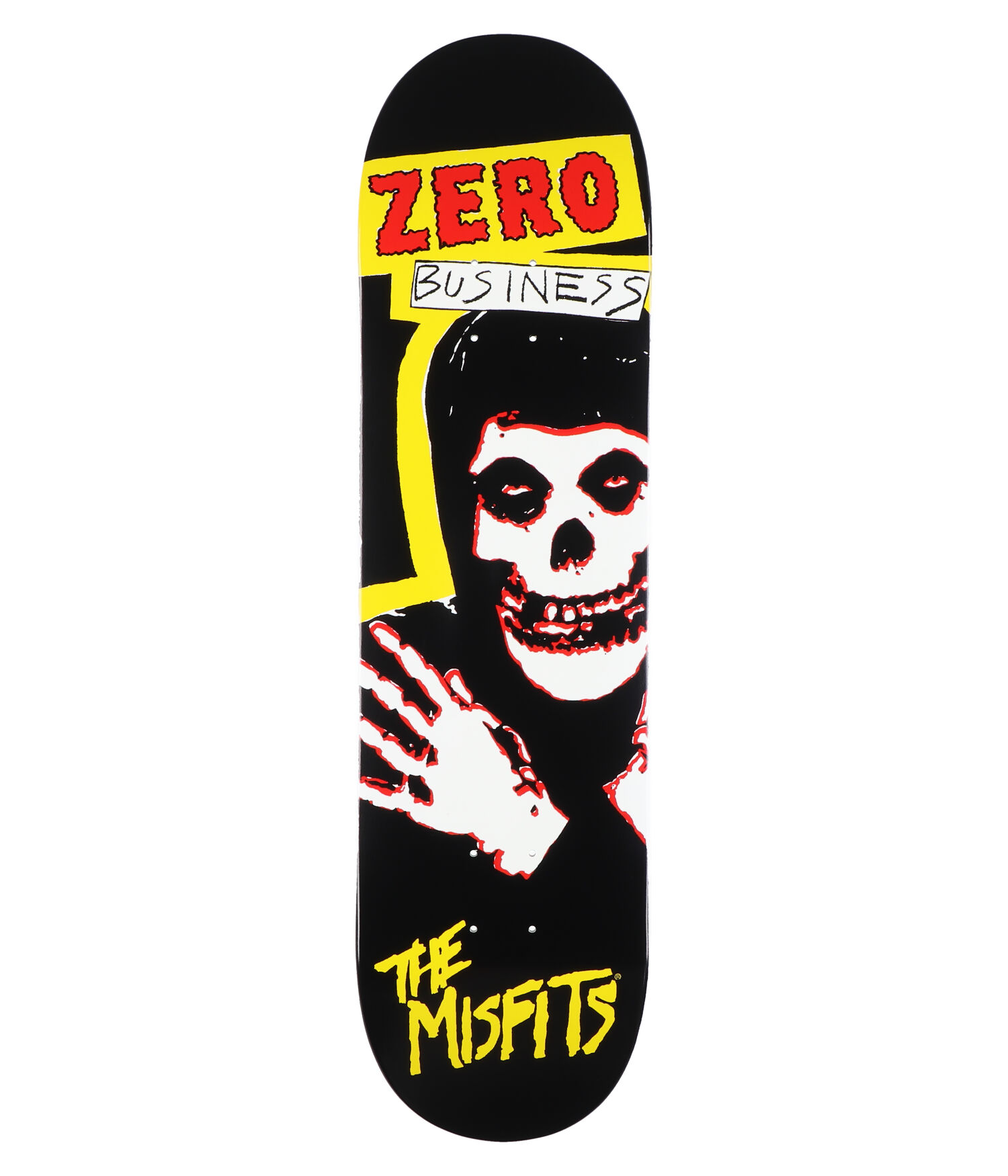 Zero x Misfits Business 8.25" Skateboard Deck gitd