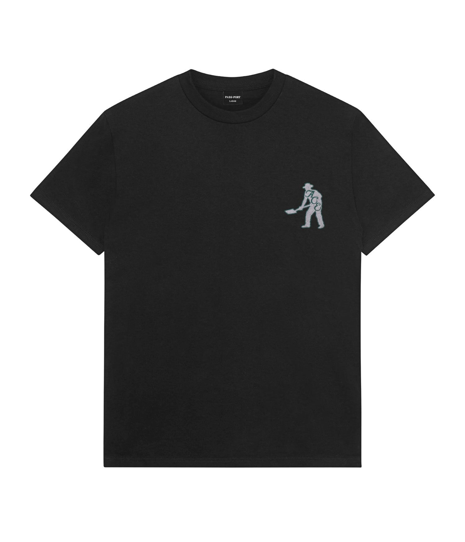Ace x Passport Ace & Spade T-Shirt black Herren M