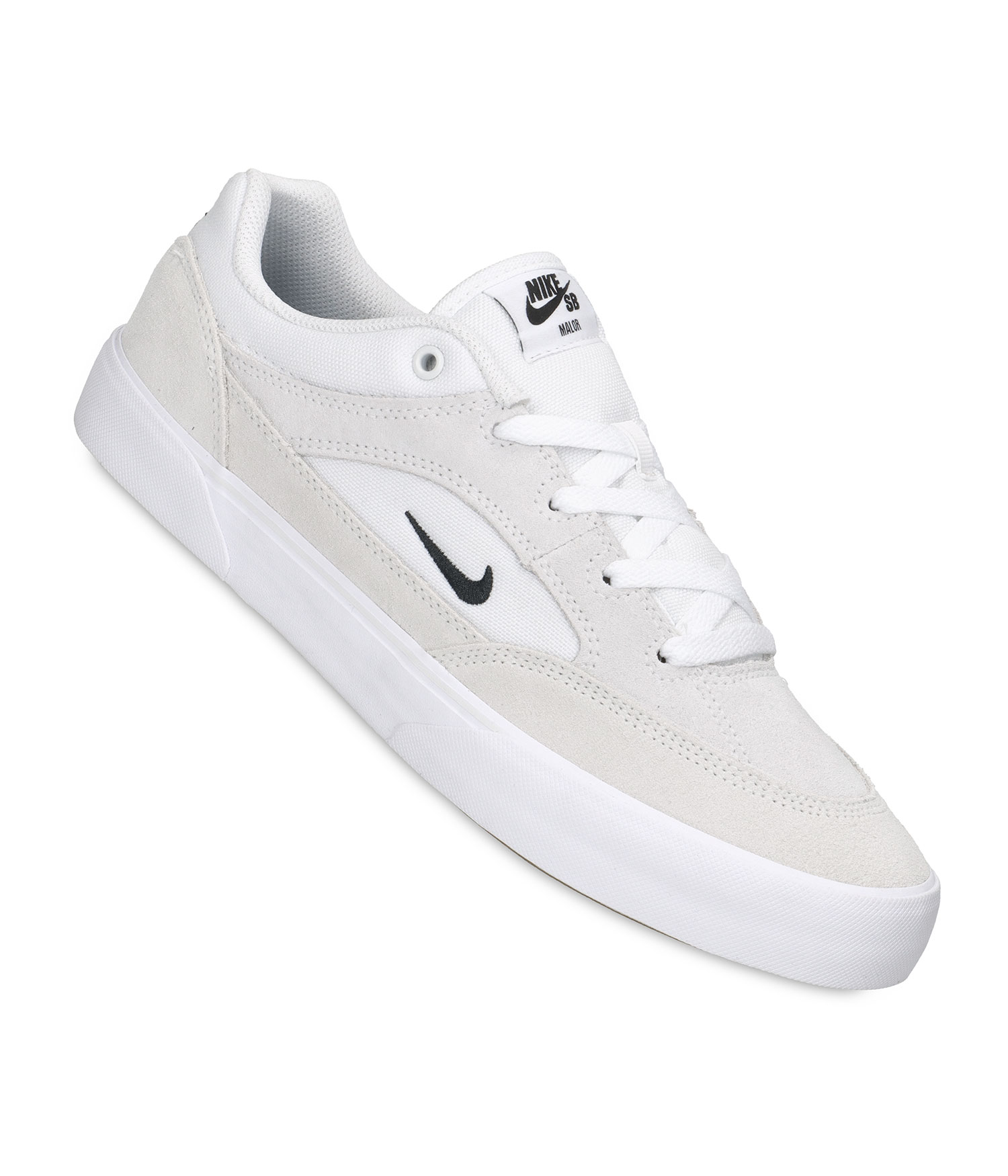 Nike SB Malor Schuh white black summit gum light bro Herren US 7
