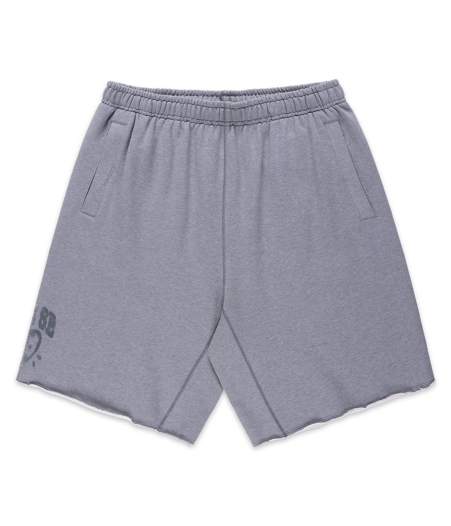 Nike SB Fleece Shorts cool grey heather white Herren L