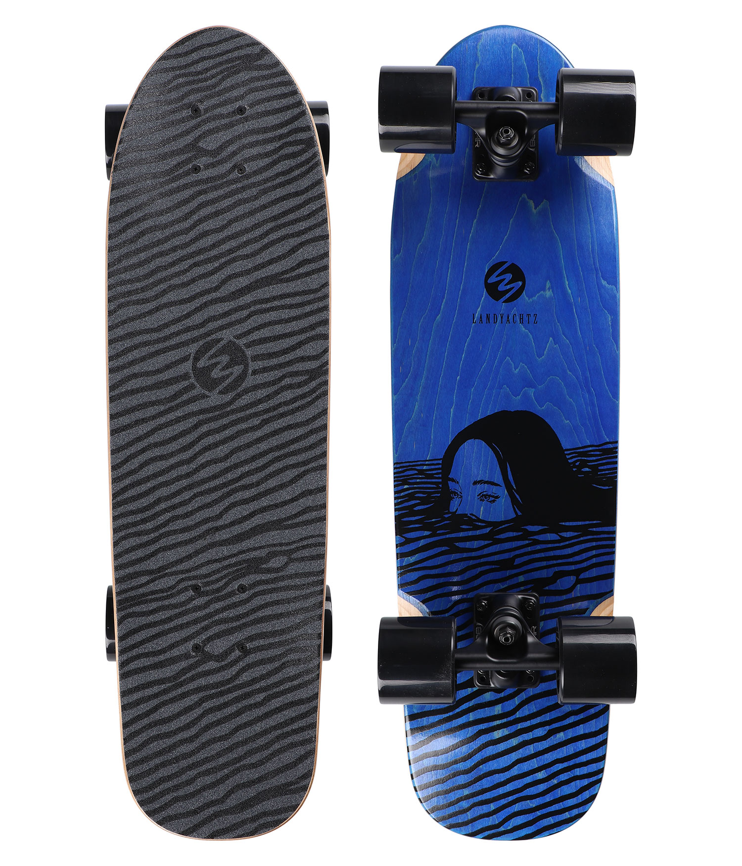 Landyachtz Dinghy 28.5" (72,3cm) Cruiser fender midnight dip