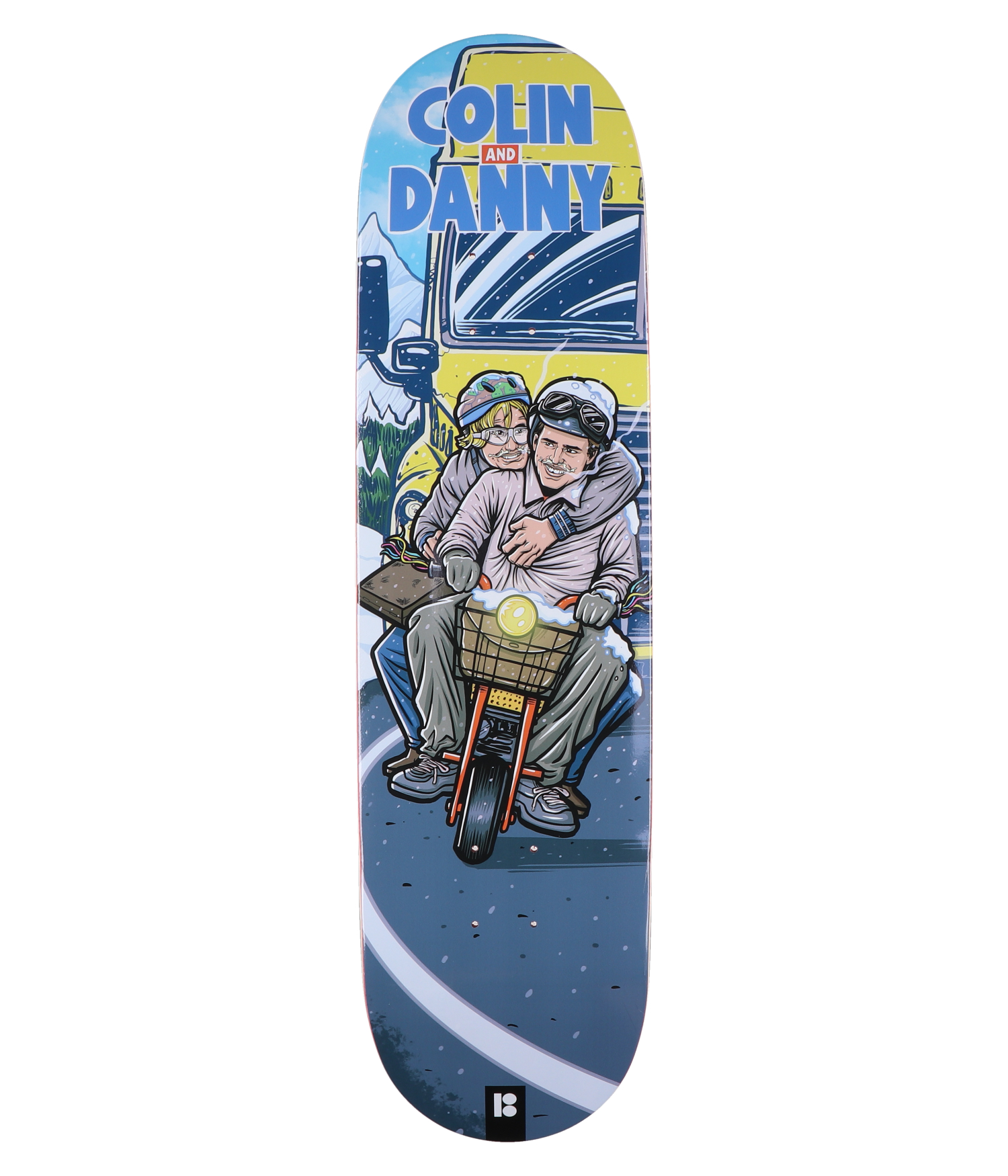 Plan B McKay & Way Dumb Dumber 8.25" Skateboard Deck multi