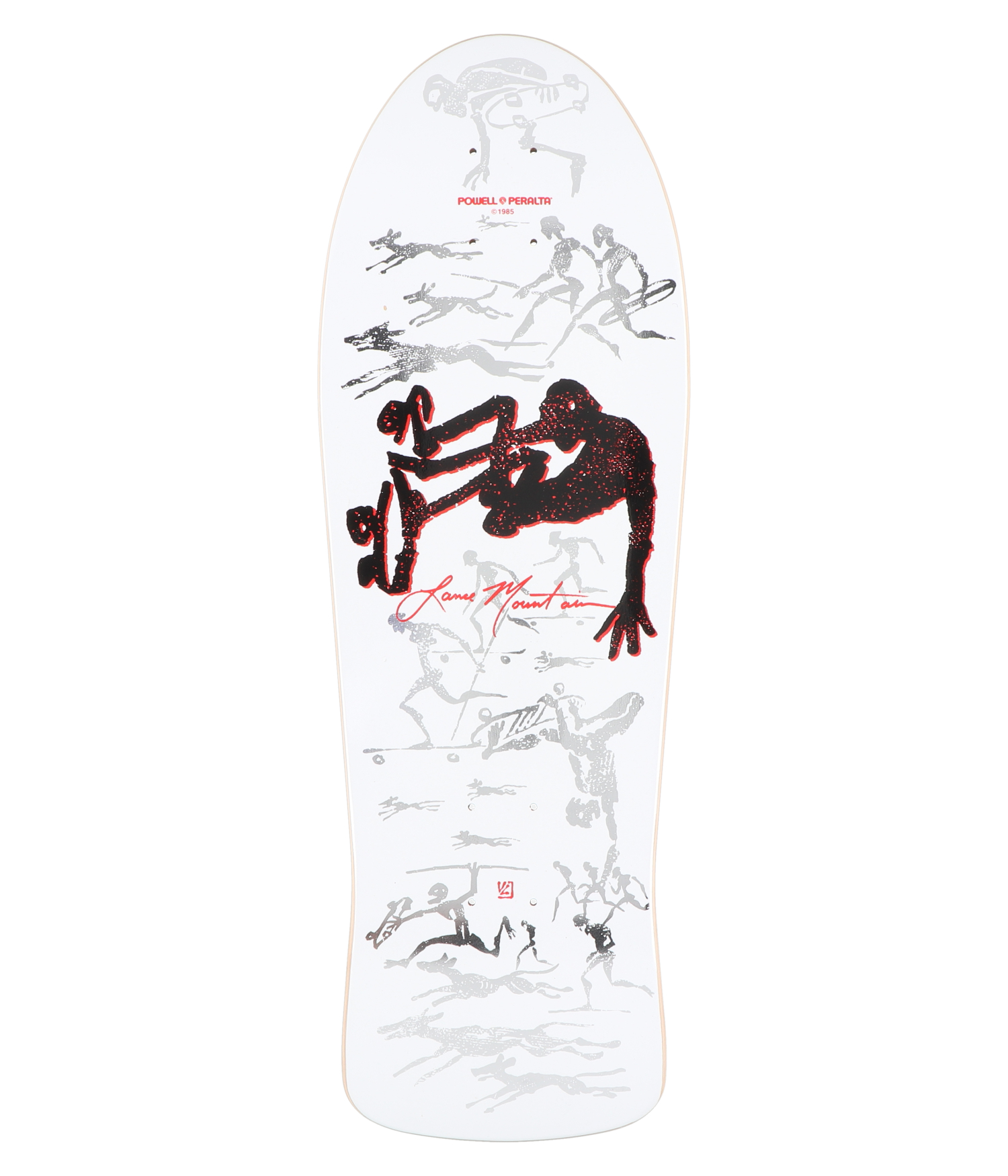 Powell-Peralta Mountain BB Limited Edition S17 9.94" Skateboard Deck white