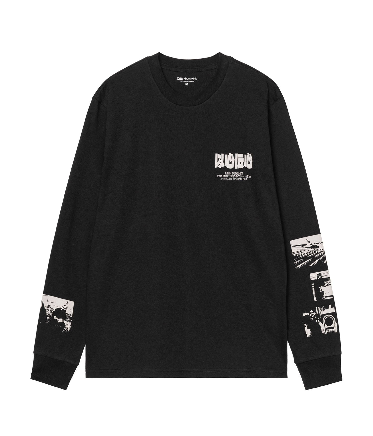 Carhartt WIP Ishin Denshin Organic Longsleeve black Herren M