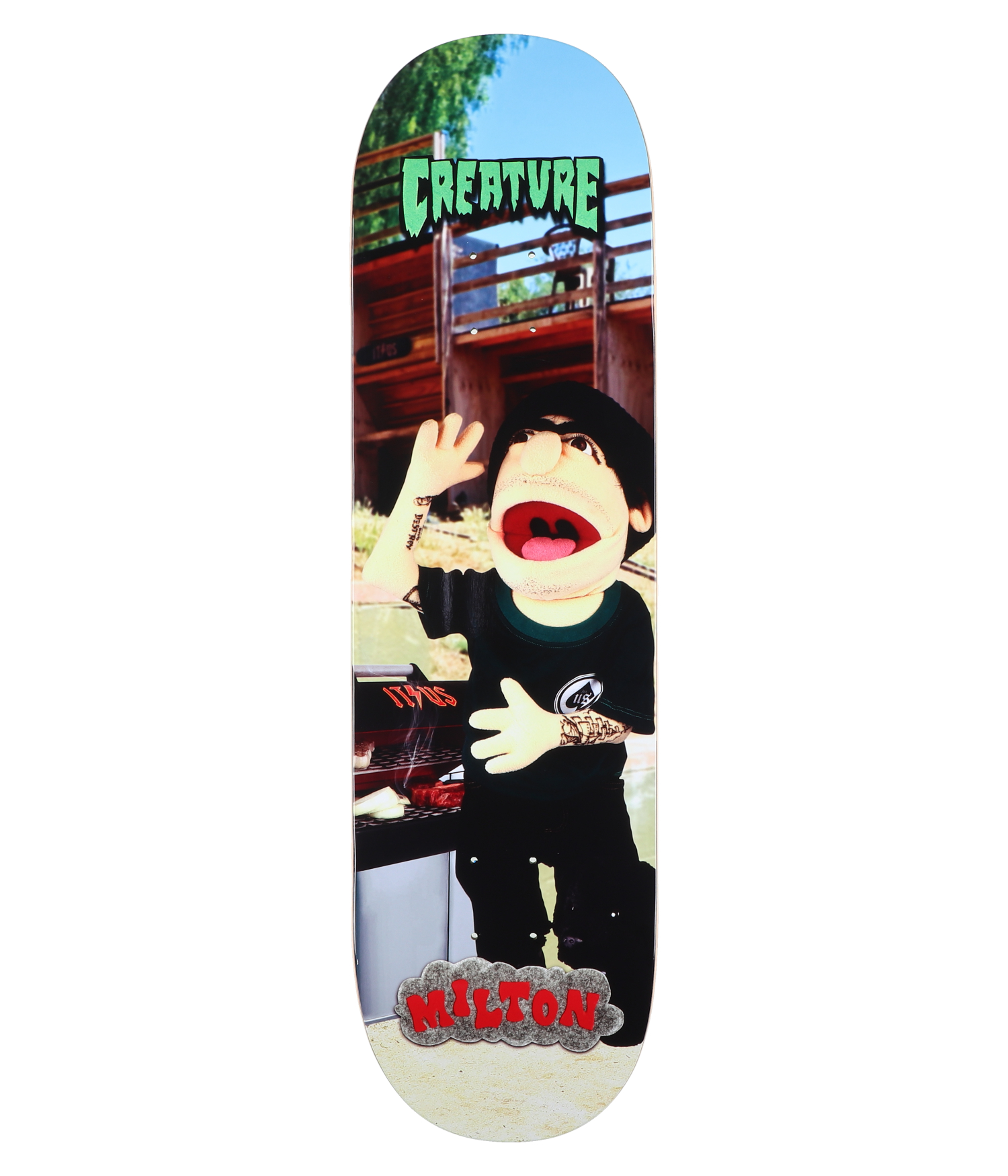 Creature Martinez Fuzzy Creature Fiends Pro 8.6" Skateboard Deck multi