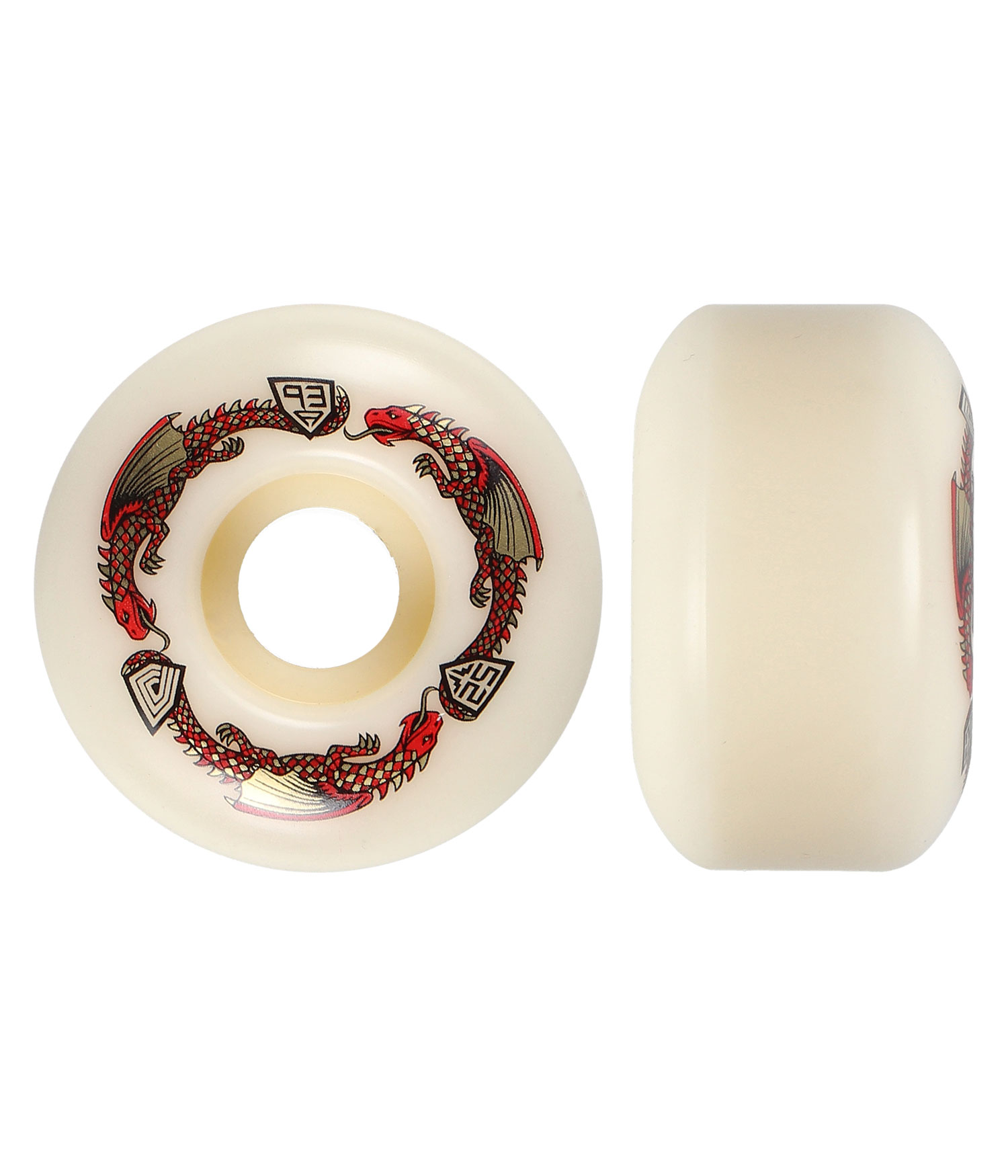 Powell-Peralta Dragons V1 Symmetrical Narrow Ride Rollen offwhite