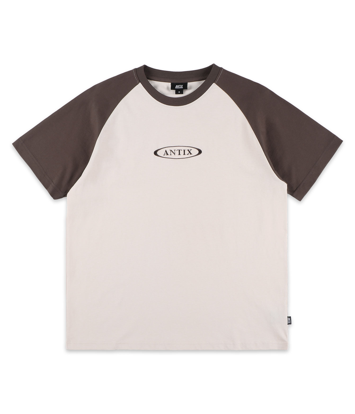 Antix Simplex Raglan Organic T-Shirt chocolate sand Herren L