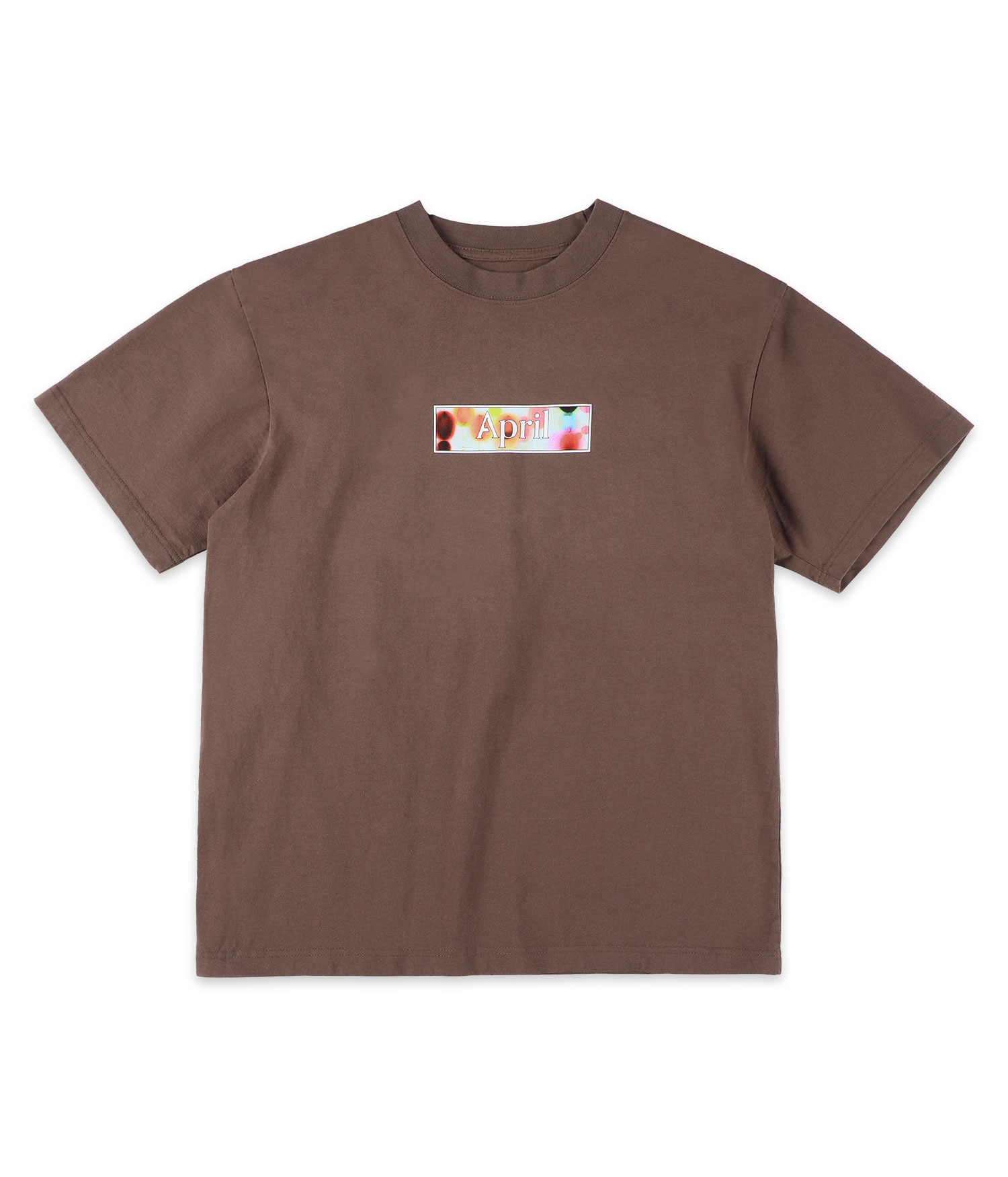 April Genes T-Shirt brown Herren M