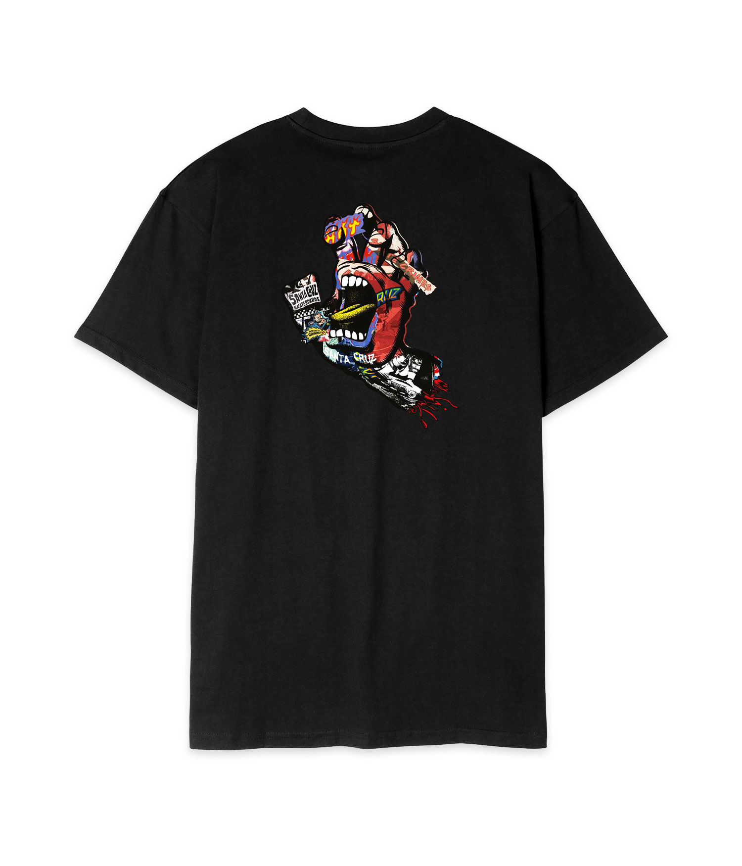 Santa Cruz Collage Hand T-Shirt black Herren M