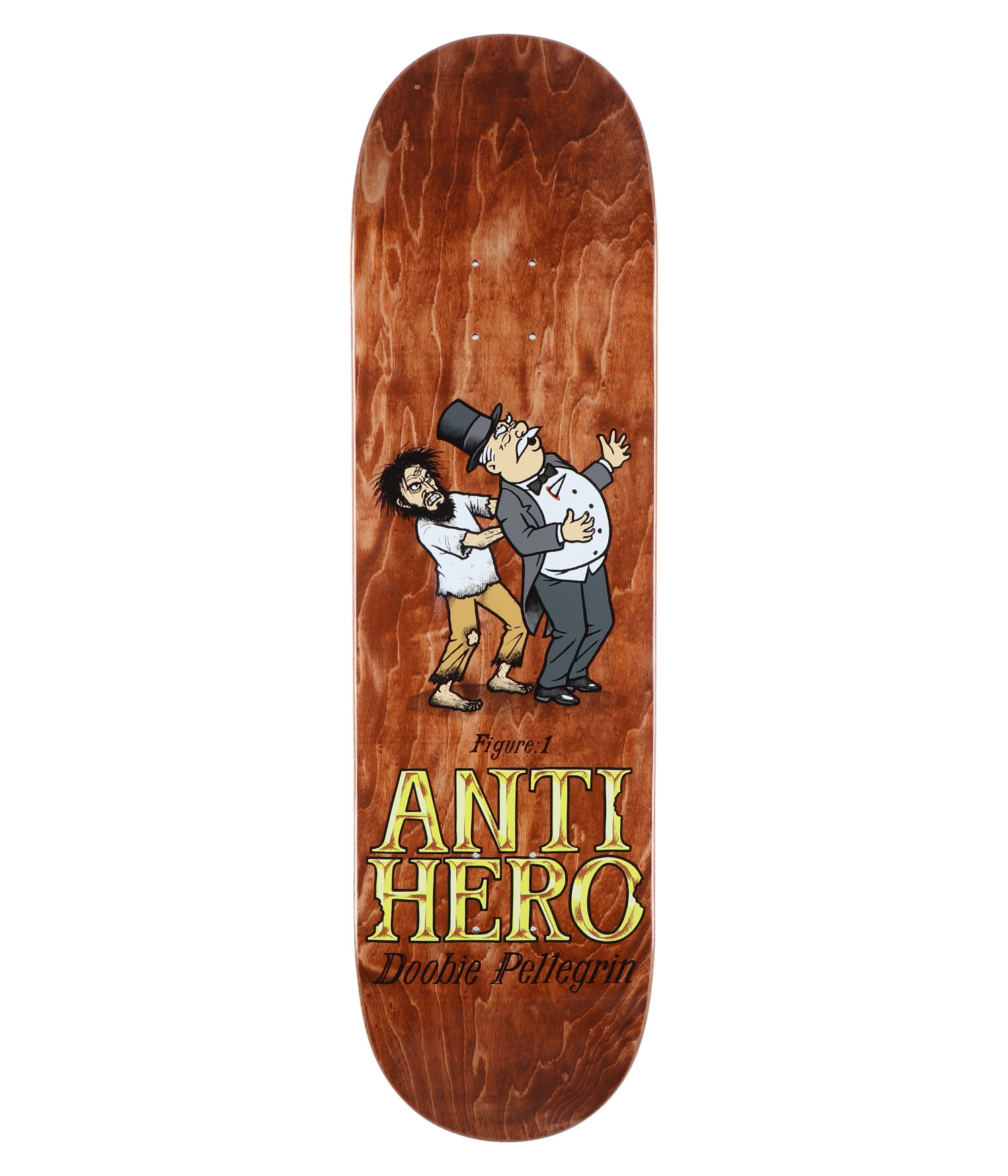 Anti Hero Doobie Eat The Rich 8.75" Skateboard Deck multi