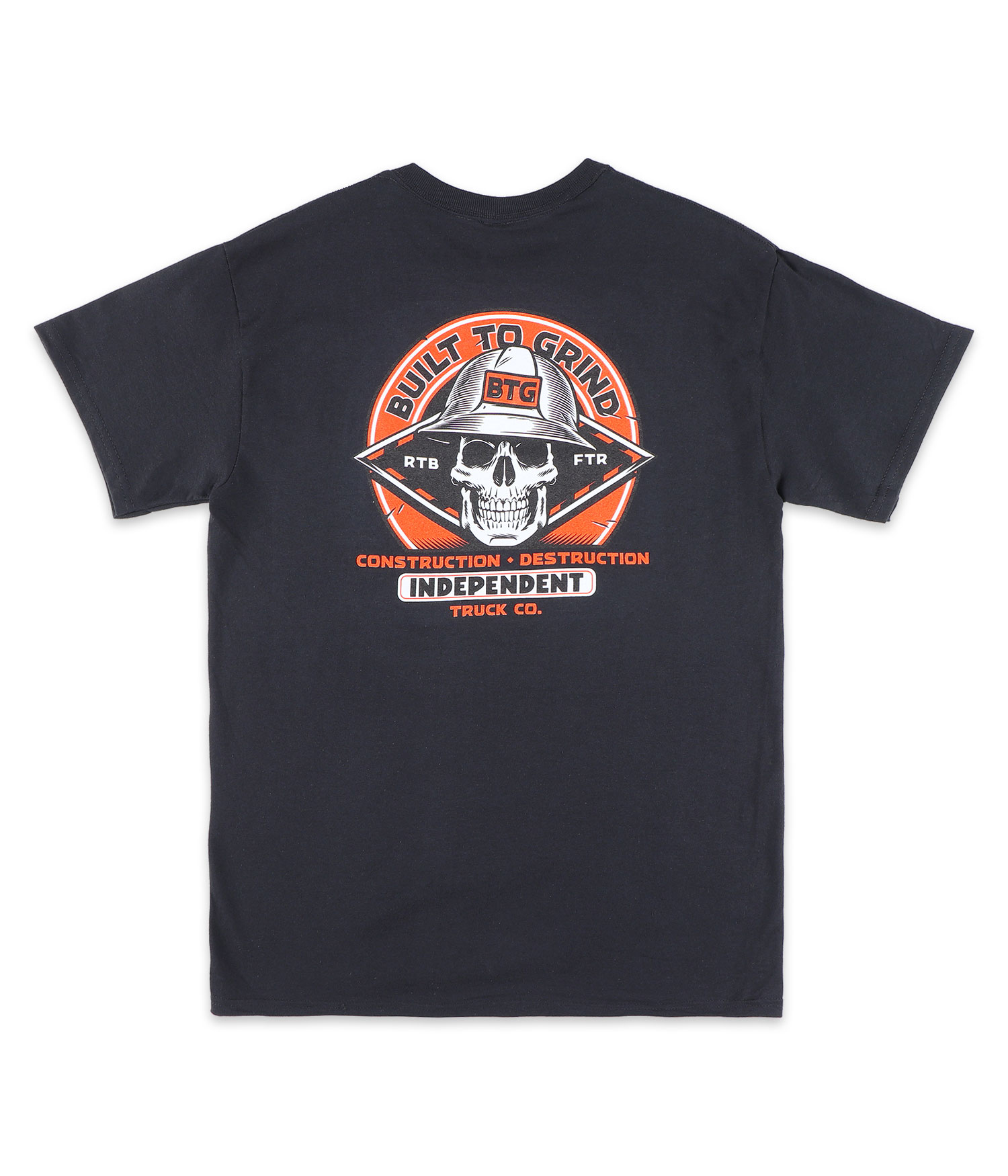 Independent Built To Grind Hard Head T-Shirt black Herren M