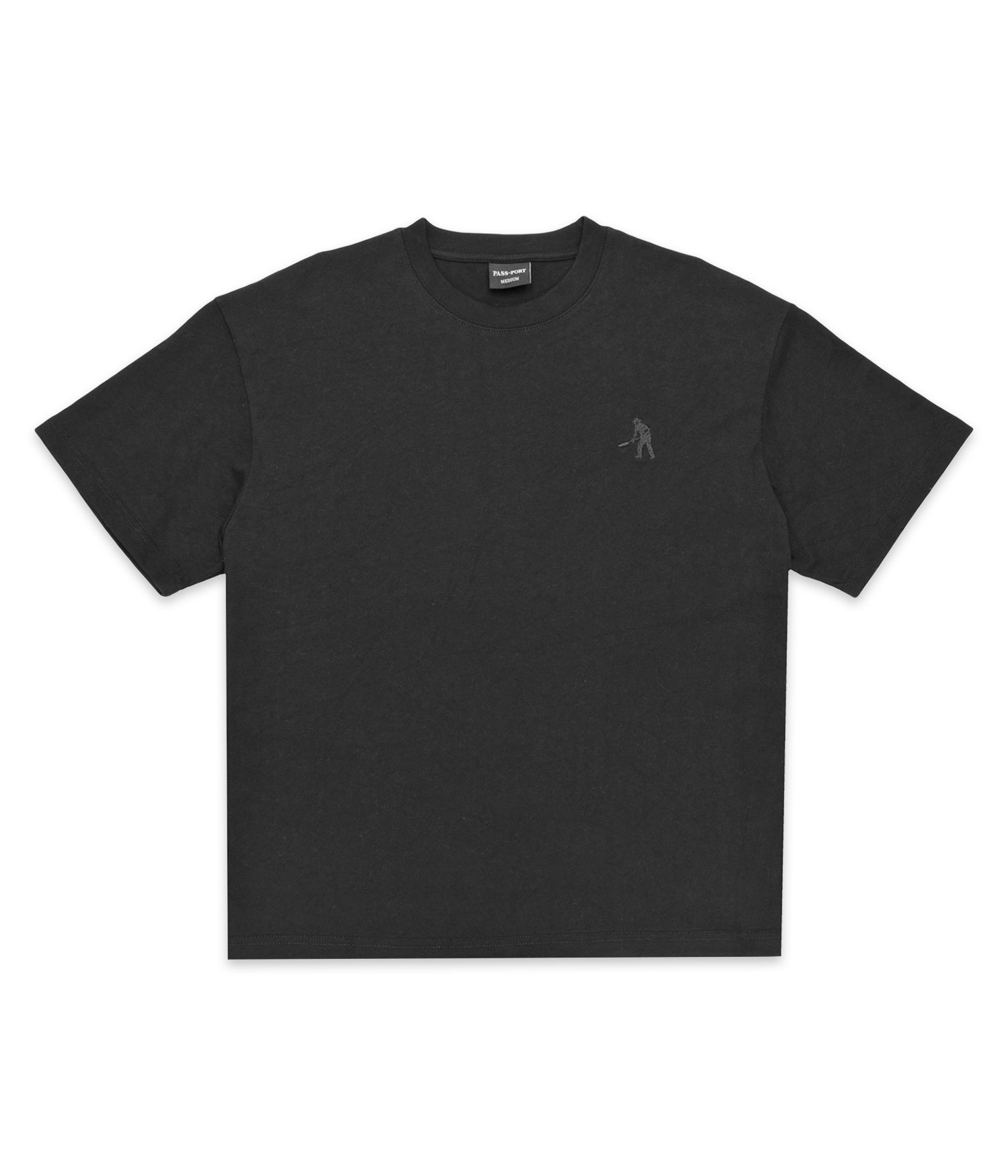 Passport Solid Workers T-Shirt black Herren M