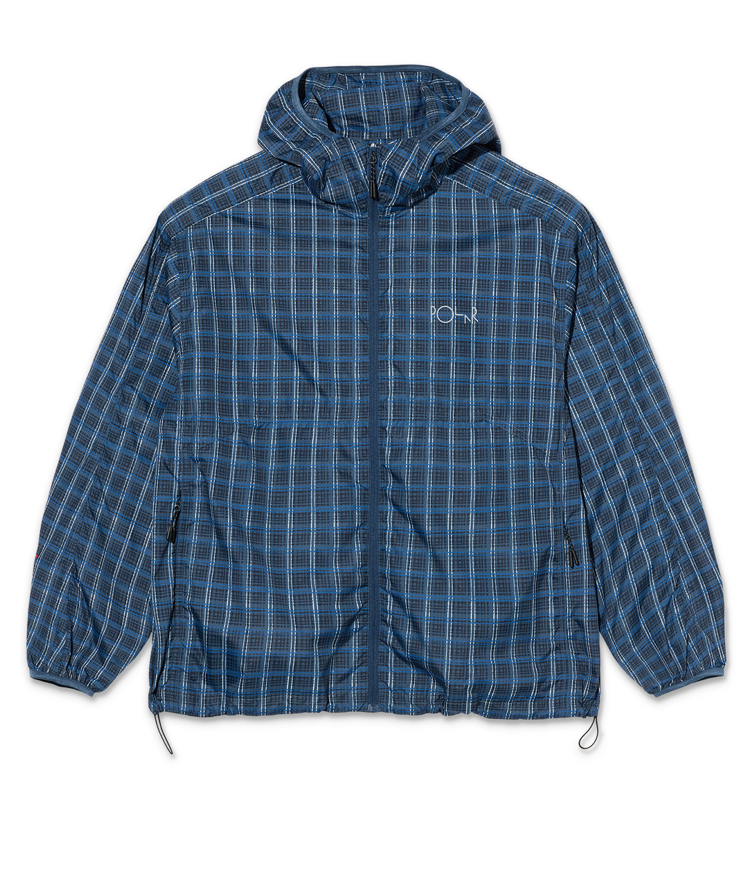 Polar Chase Light Shell Jacke blue check Herren XL