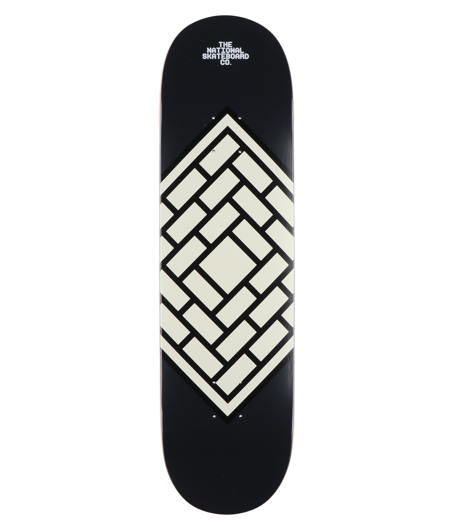 The National Classic 8.38" Skateboard Deck black