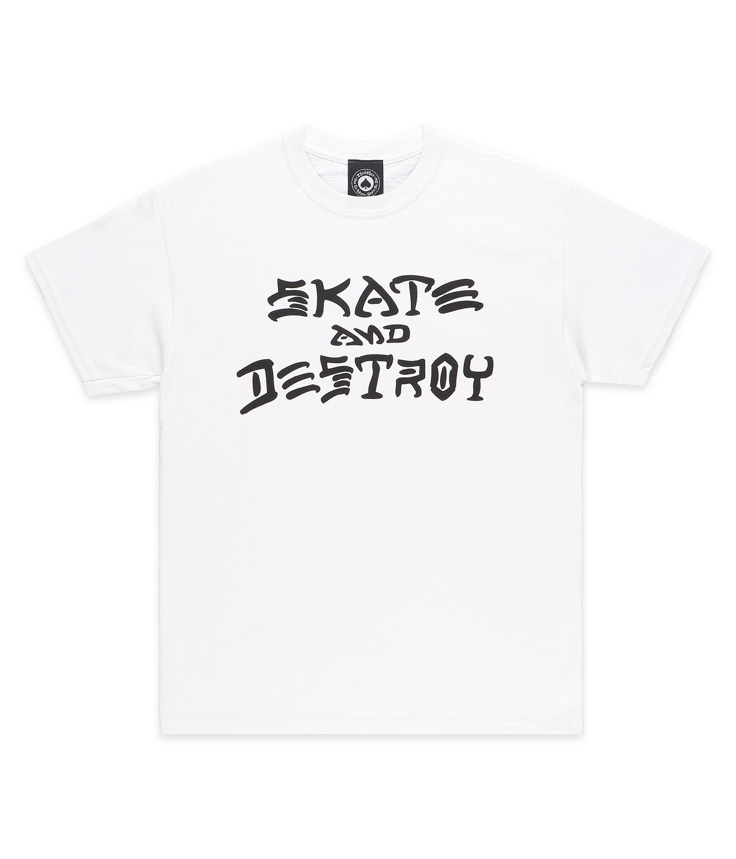 Thrasher Skate & Destroy T-Shirt white Herren L