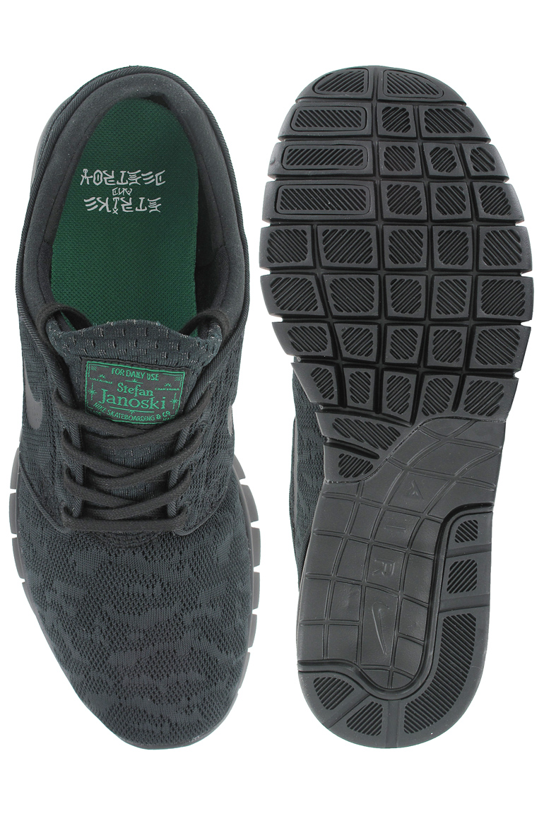 stefan janoski max black pine green