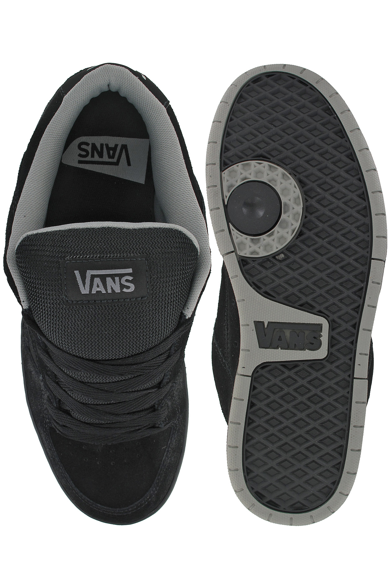 chaussures vans churchill grey black