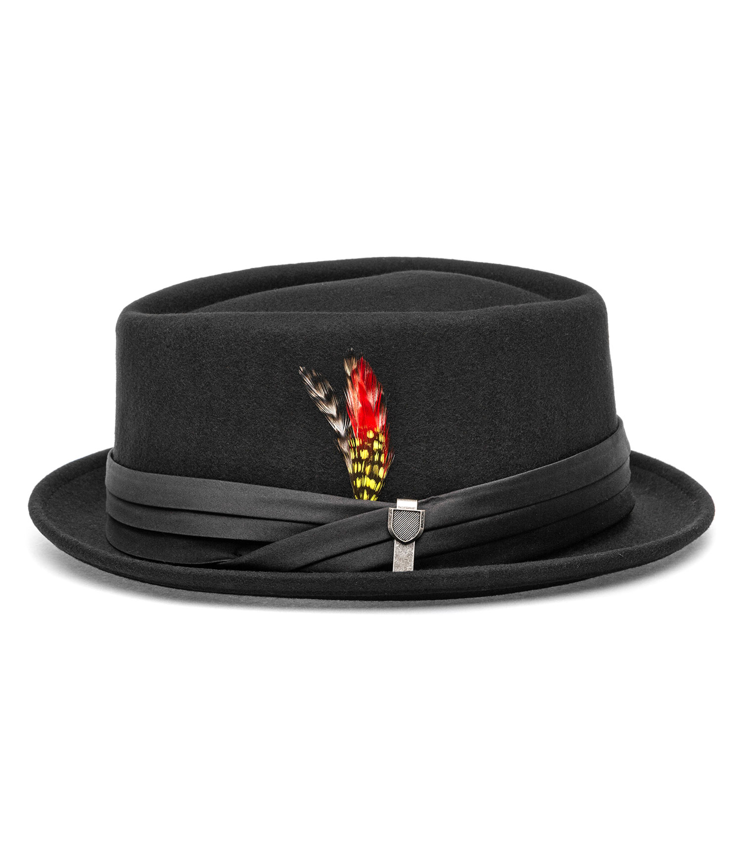 Brixton Stout Pork Pie Hut black black