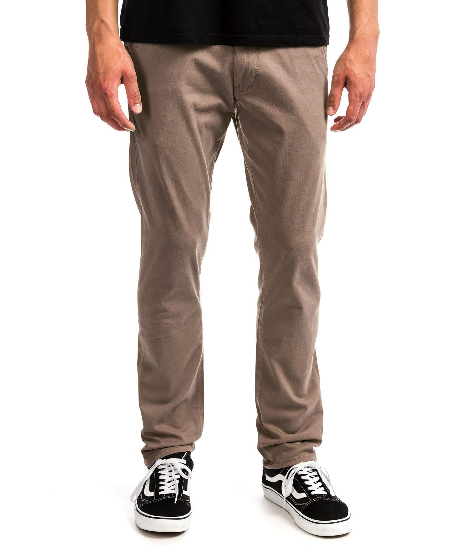 Pantalonsdark Flex Chino Sand Reell Tapered clF1JTK