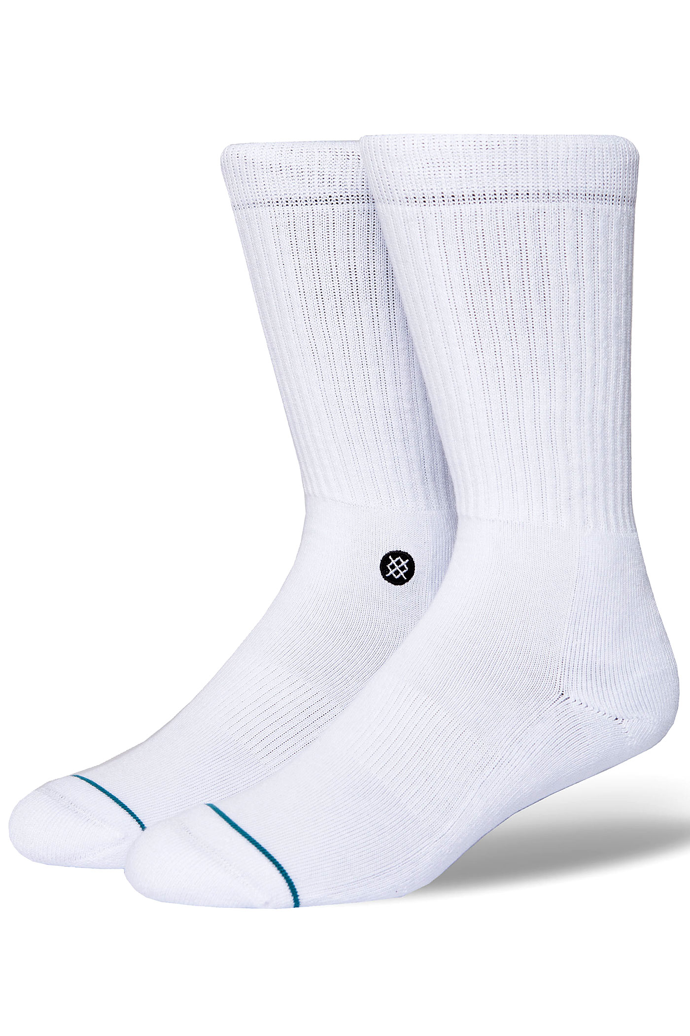 Stance Icon Socken white black